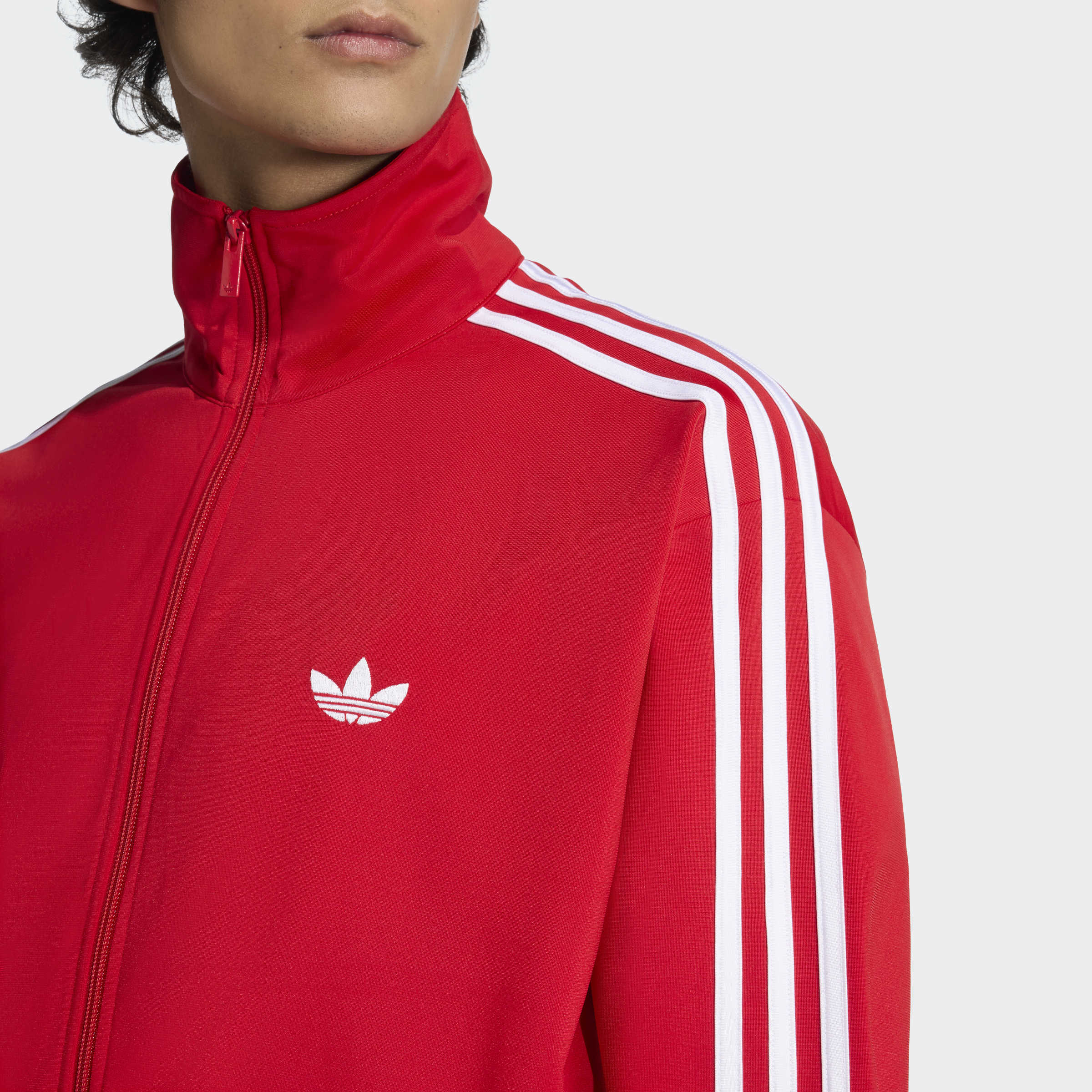 Men's adidas Originals Firebird Track Jacket Better Scarlet
