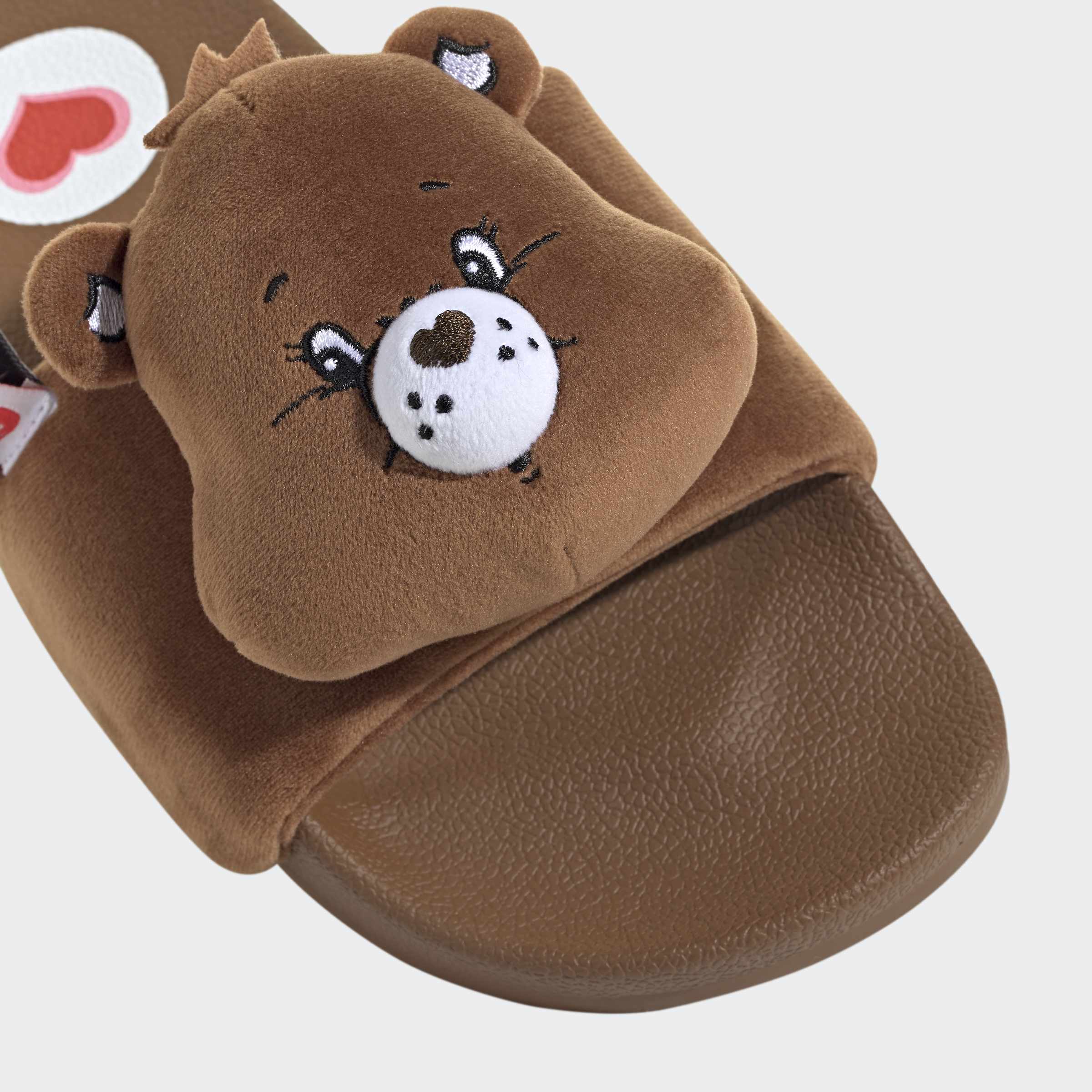 Women's adidas Originals X Care Bears Adilette Slide Dusky Bronze