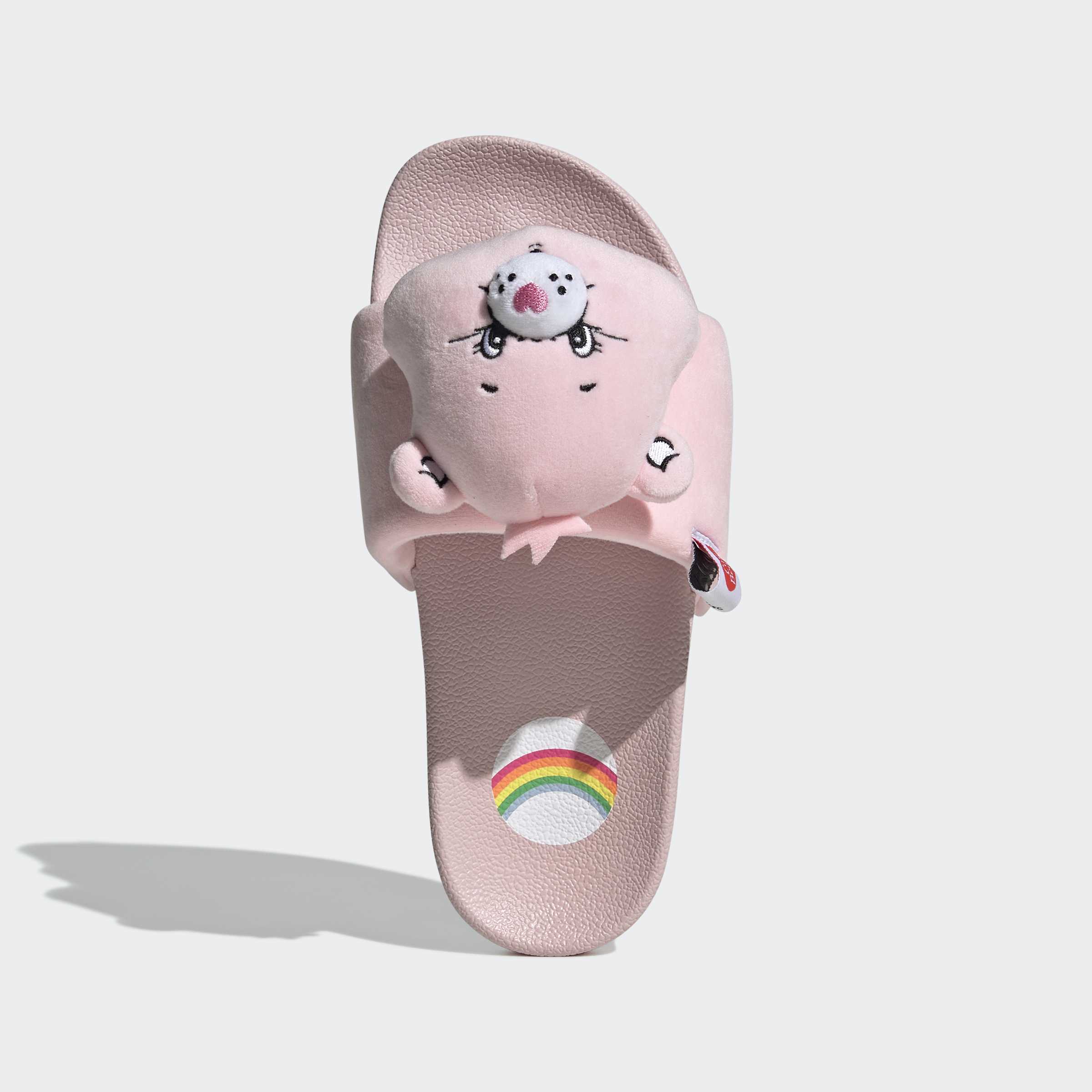 Women's adidas Originals X Care Bears Adilette Slide Pink