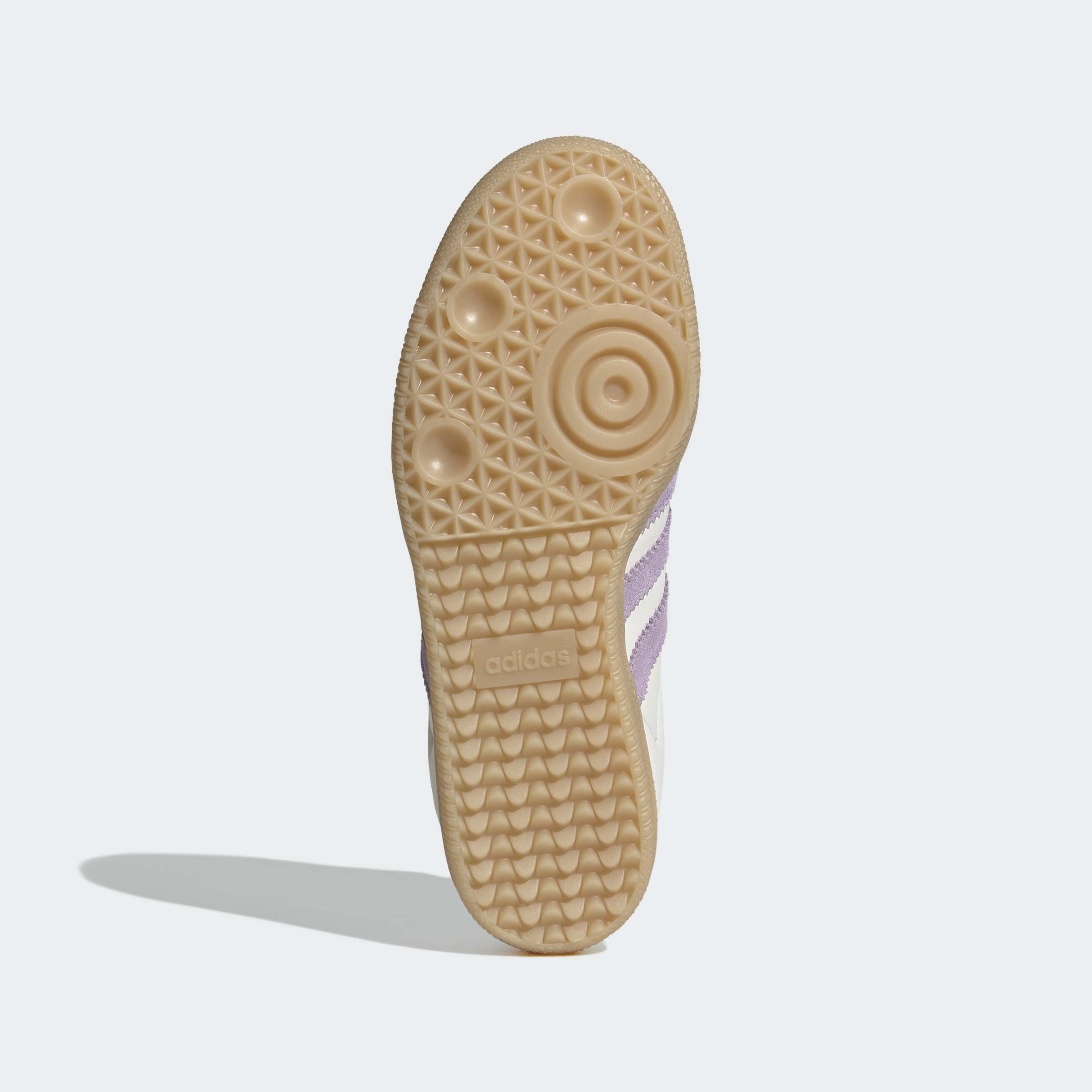Big Kids adidas Originals Samba OG Shoes Cloud White / Powder Plum