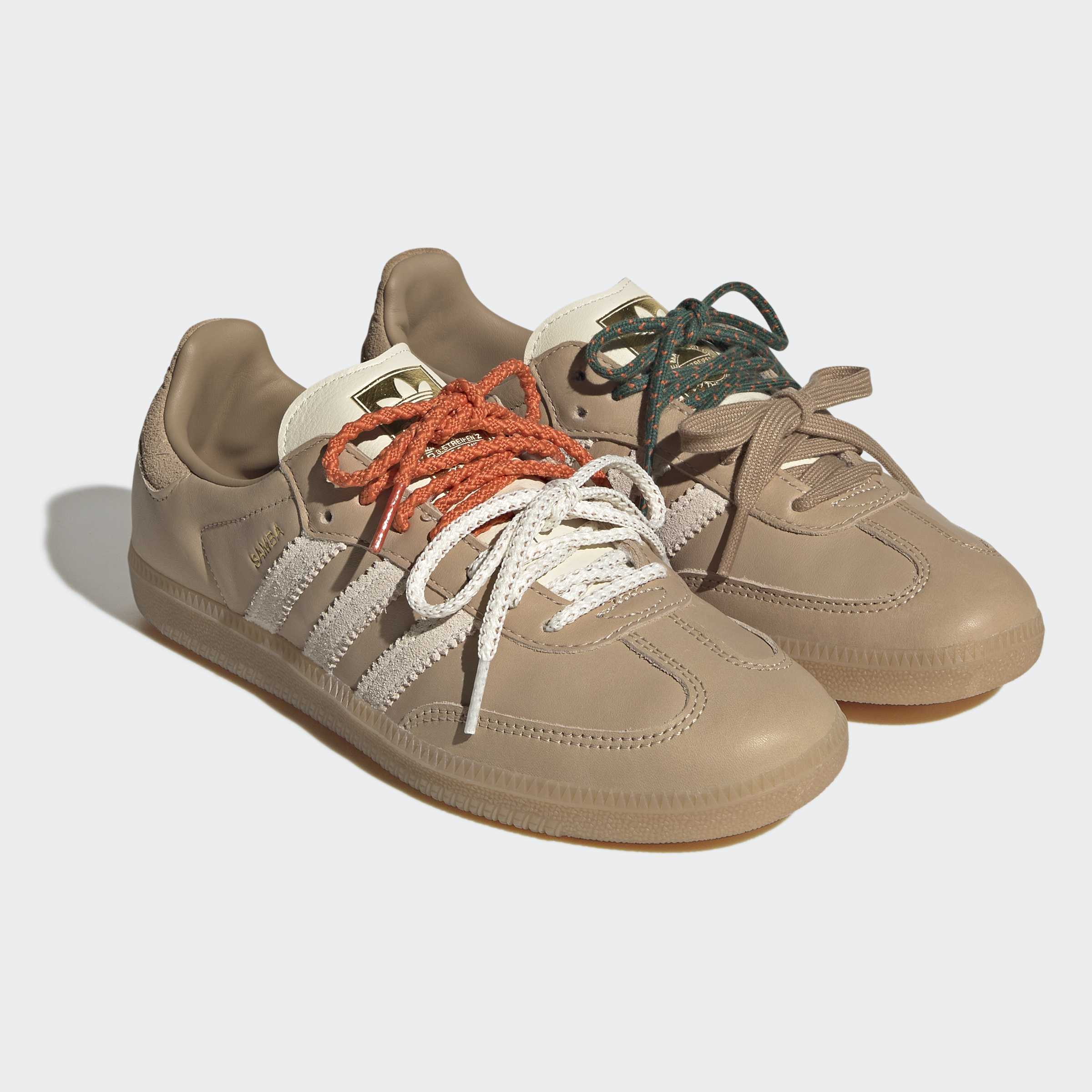 Women's adidas Originals Samba OG Shoes Magic Beige/Cream White