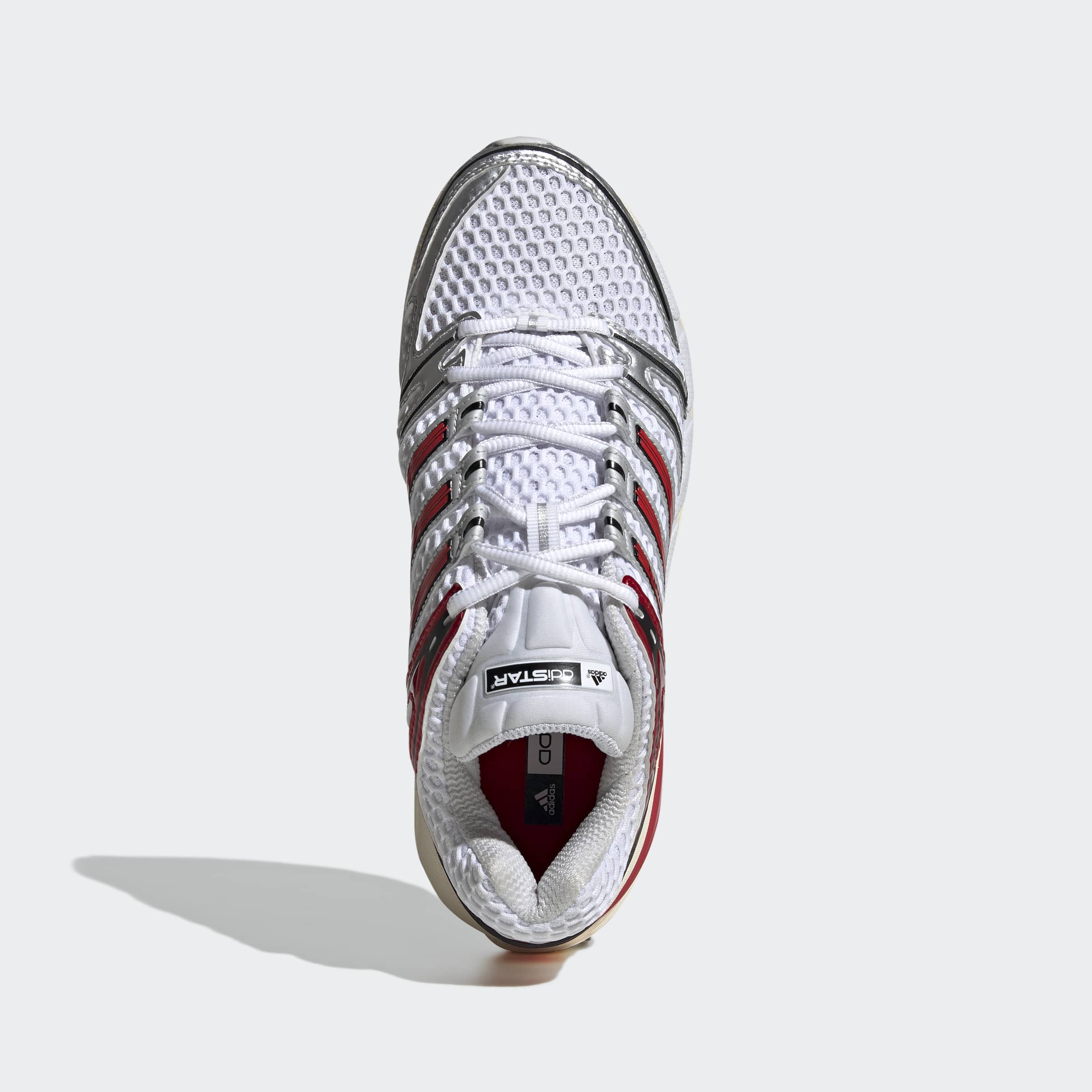 Men's adidas Originals Adistar Control 5 Shoes Cloud White / Better Scarlet / Dash Grey