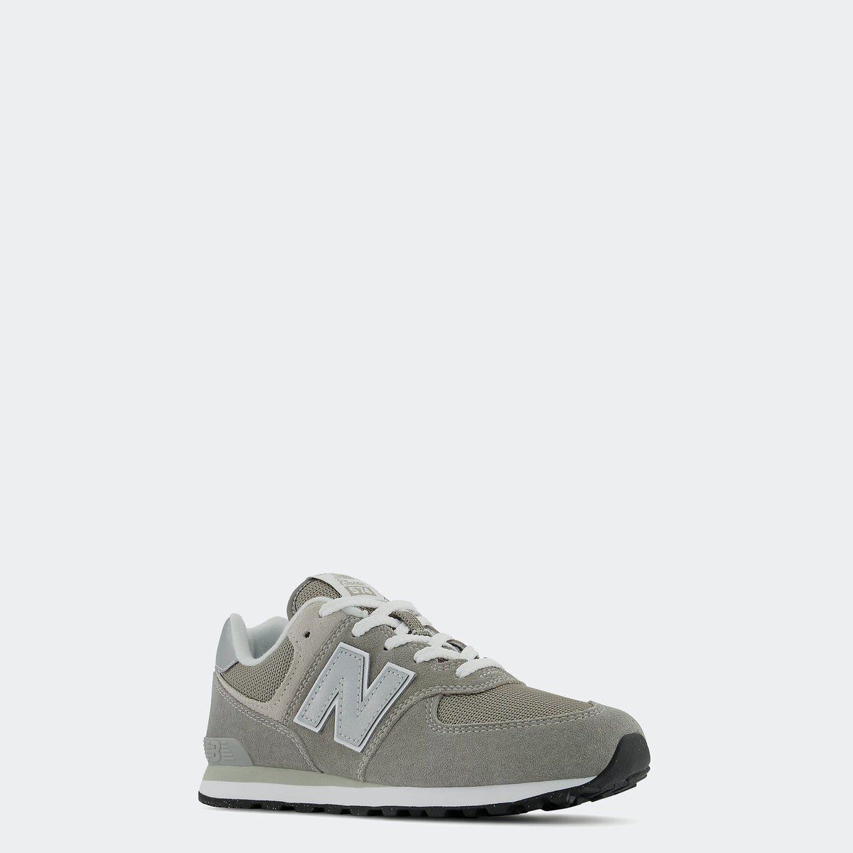 Big Kids New Balance 574 Core Shoes Grey with White