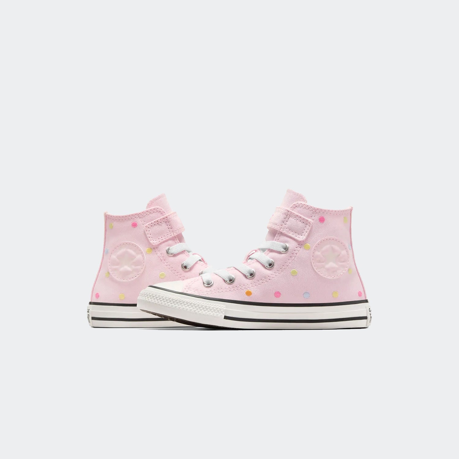 Little Kid Converse Chuck Taylor All Star Embroidered Polka Dots Easy On Shoes