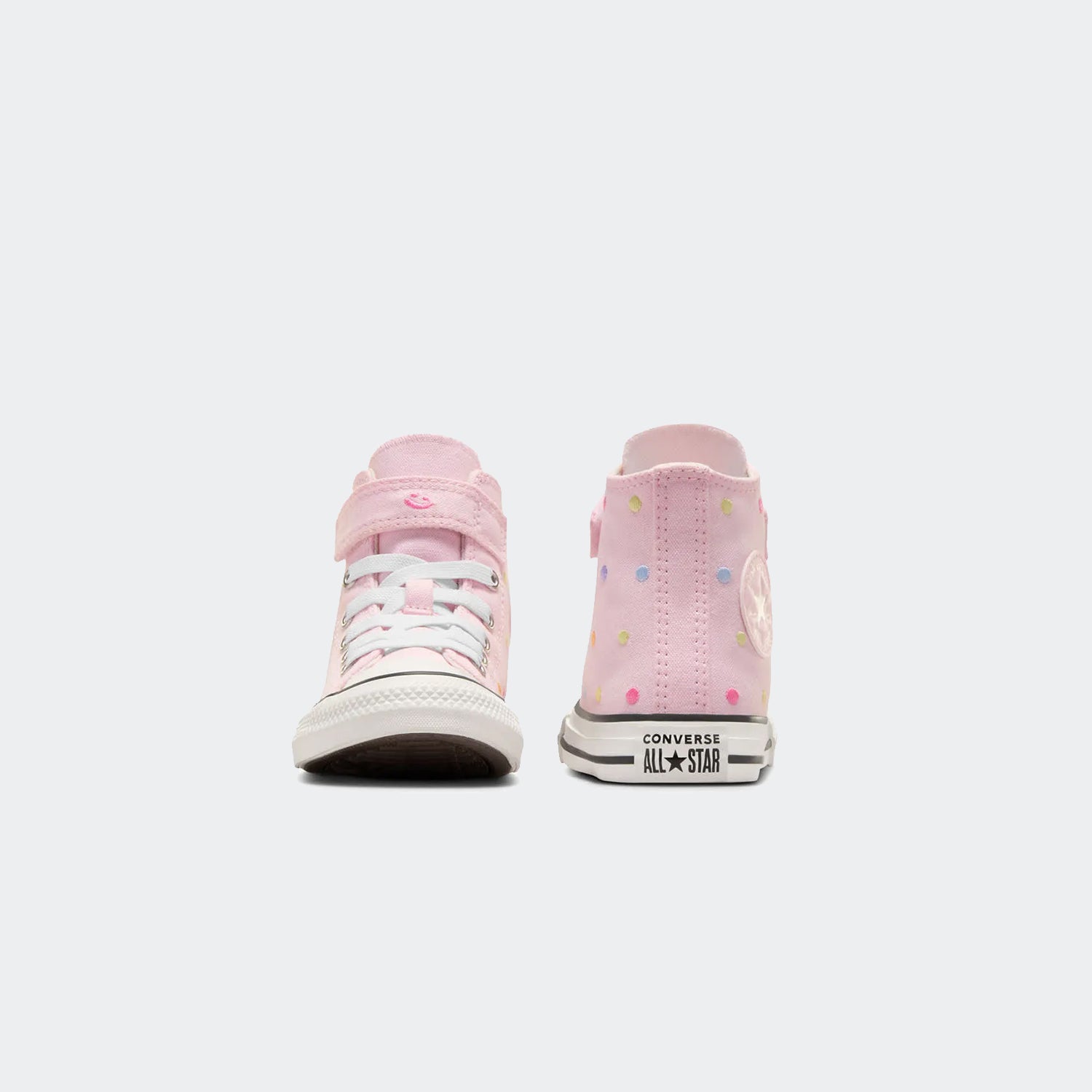 Little Kid Converse Chuck Taylor All Star Embroidered Polka Dots Easy On Shoes