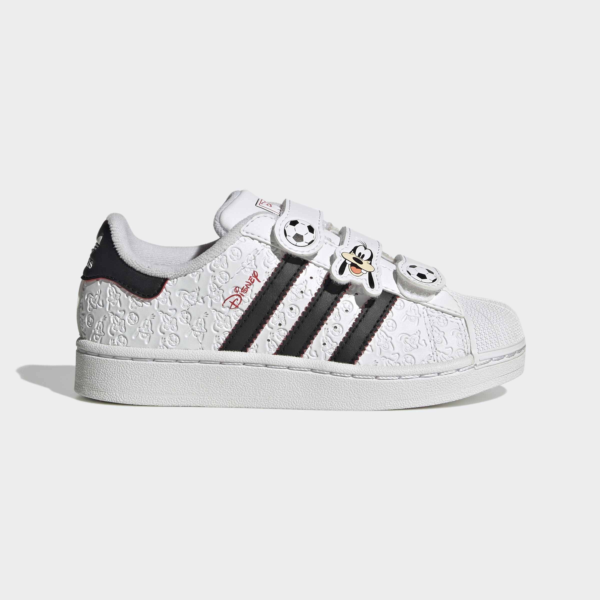 Little Kids adidas Originals Disney Superstar II Comfort Closure Shoes Goofy