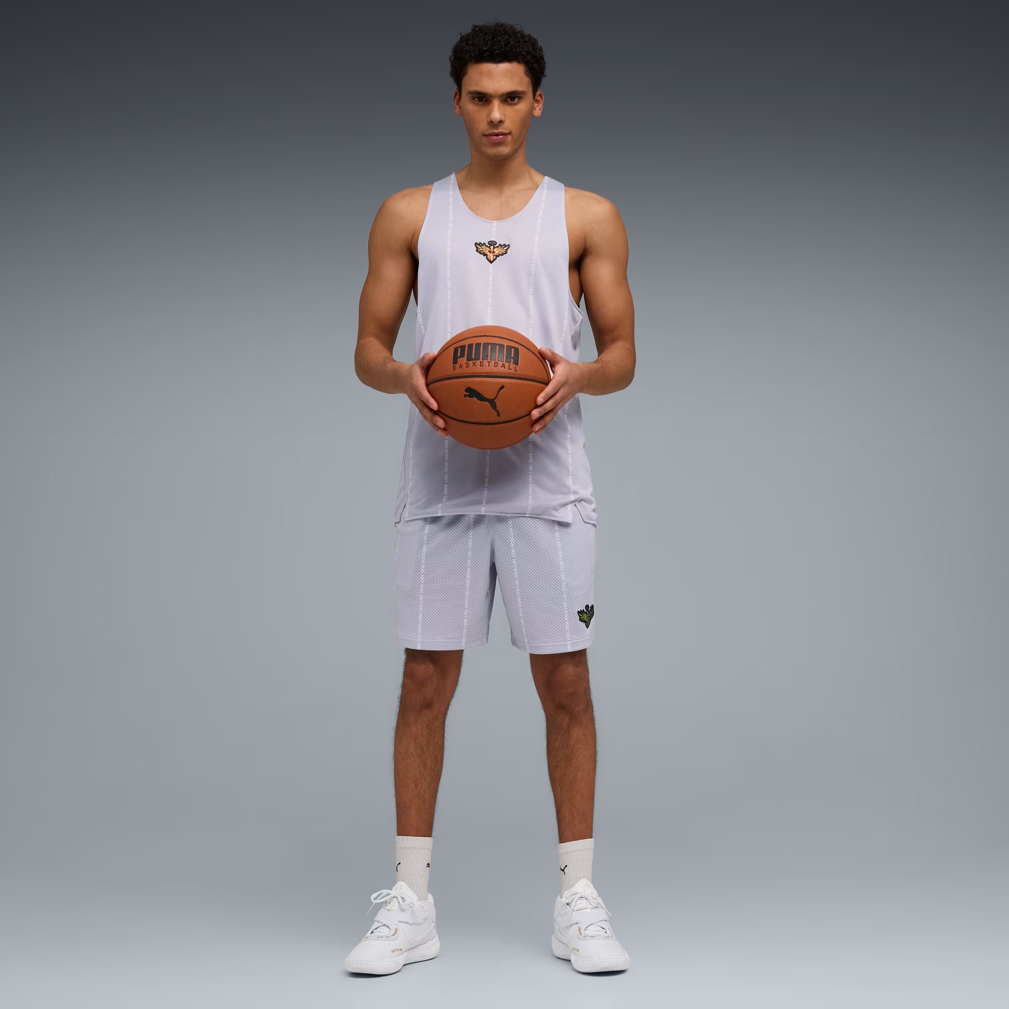 Men's PUMA Basketball MB.05 Mist Shoes White