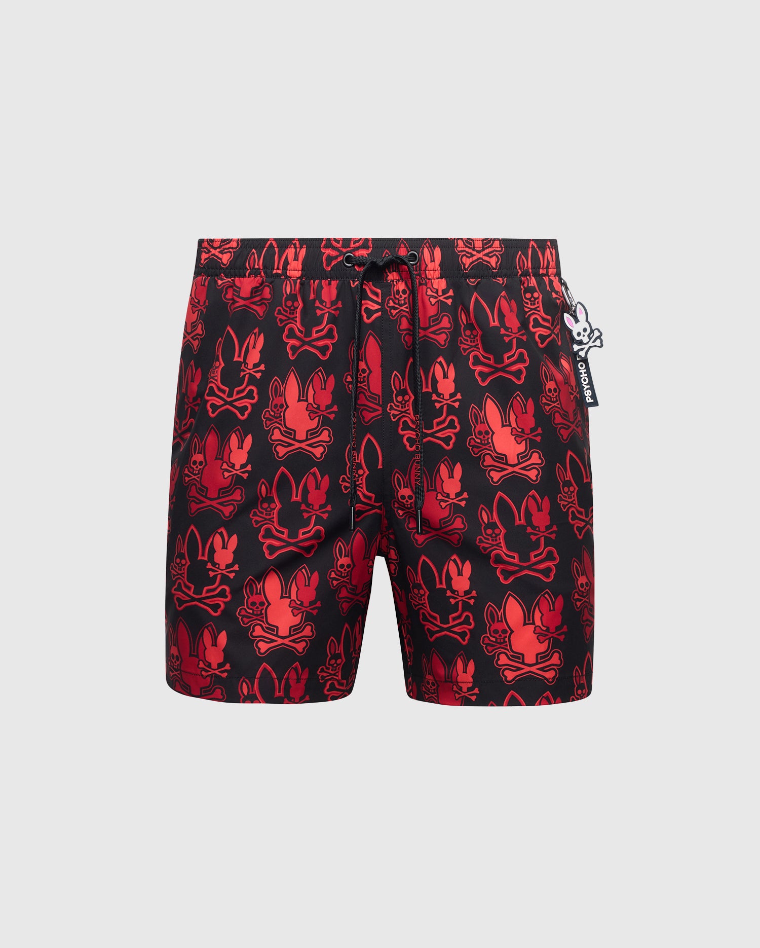 Men's Psycho Bunny Olden Allover Print Swim Trunks