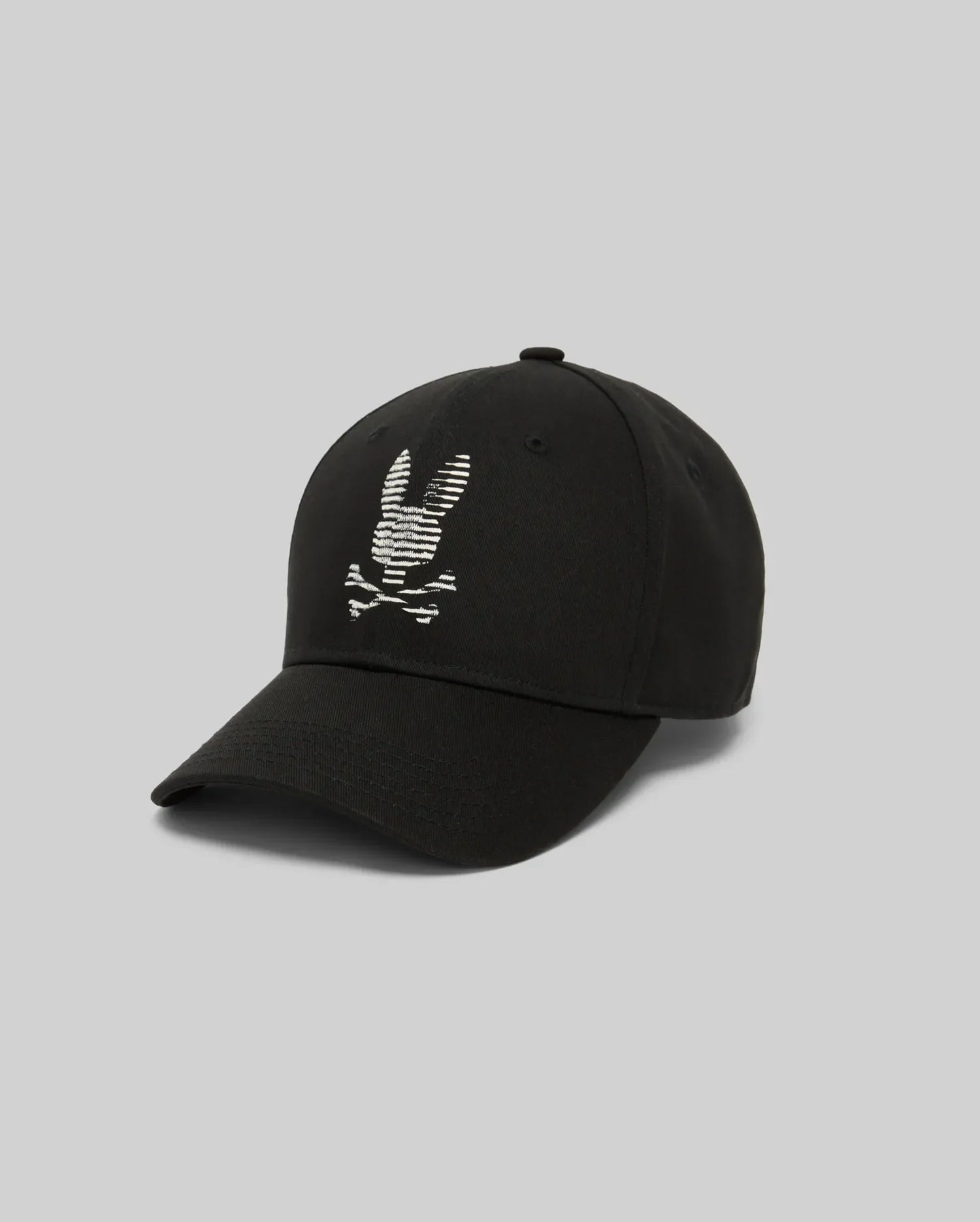 Men's Psycho Bunny Grant Baseball Cap Blackened Pearl