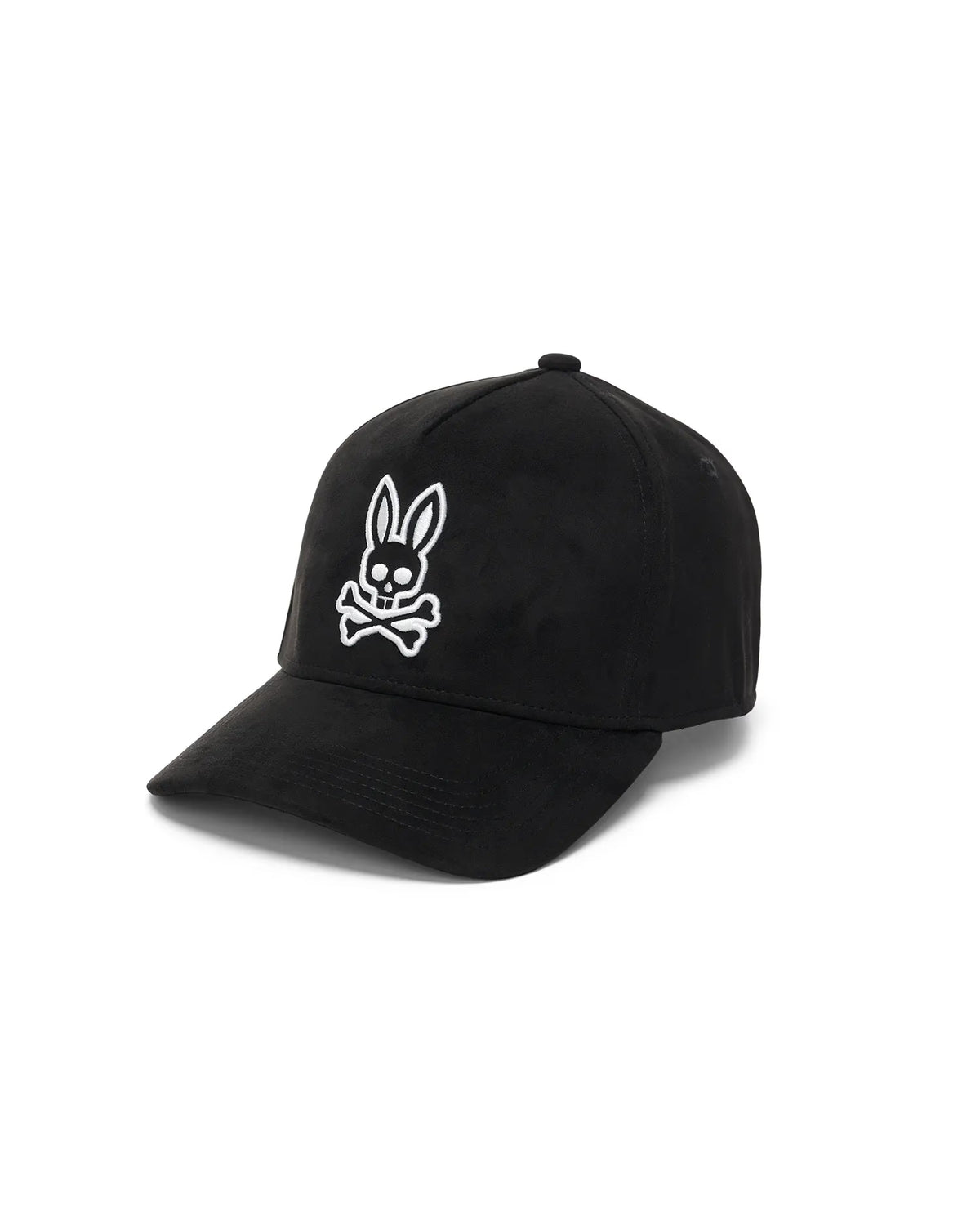 Men's Psycho Bunny Kenneth A-Frame Trucker Cap Black
