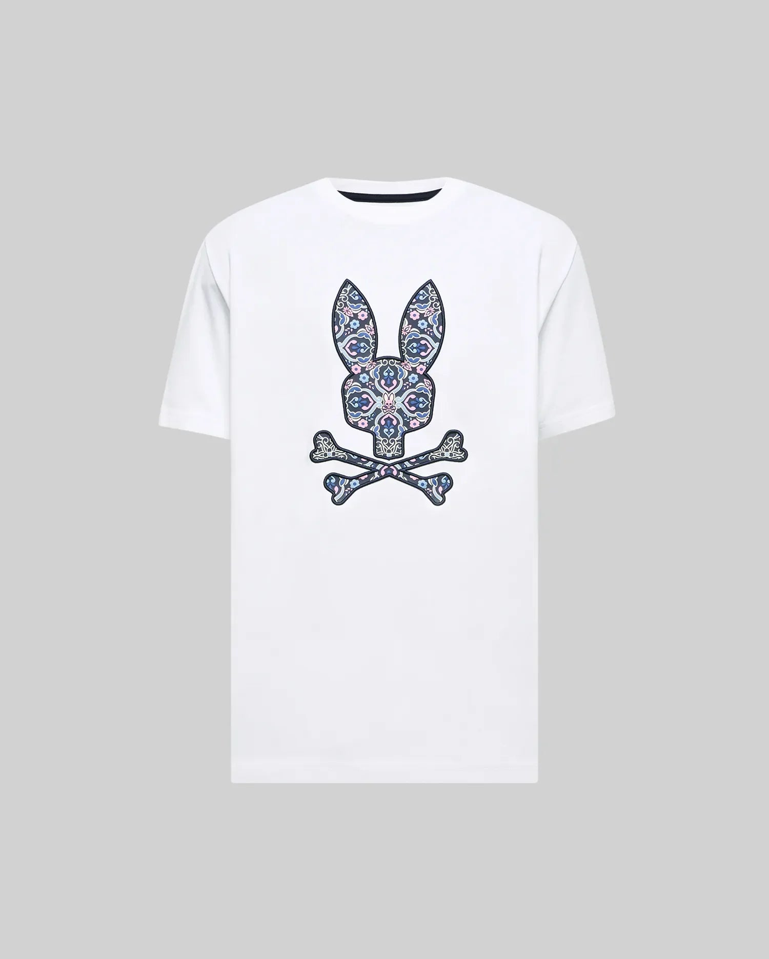 Men's Psycho Bunny Luke Graphic Tee White