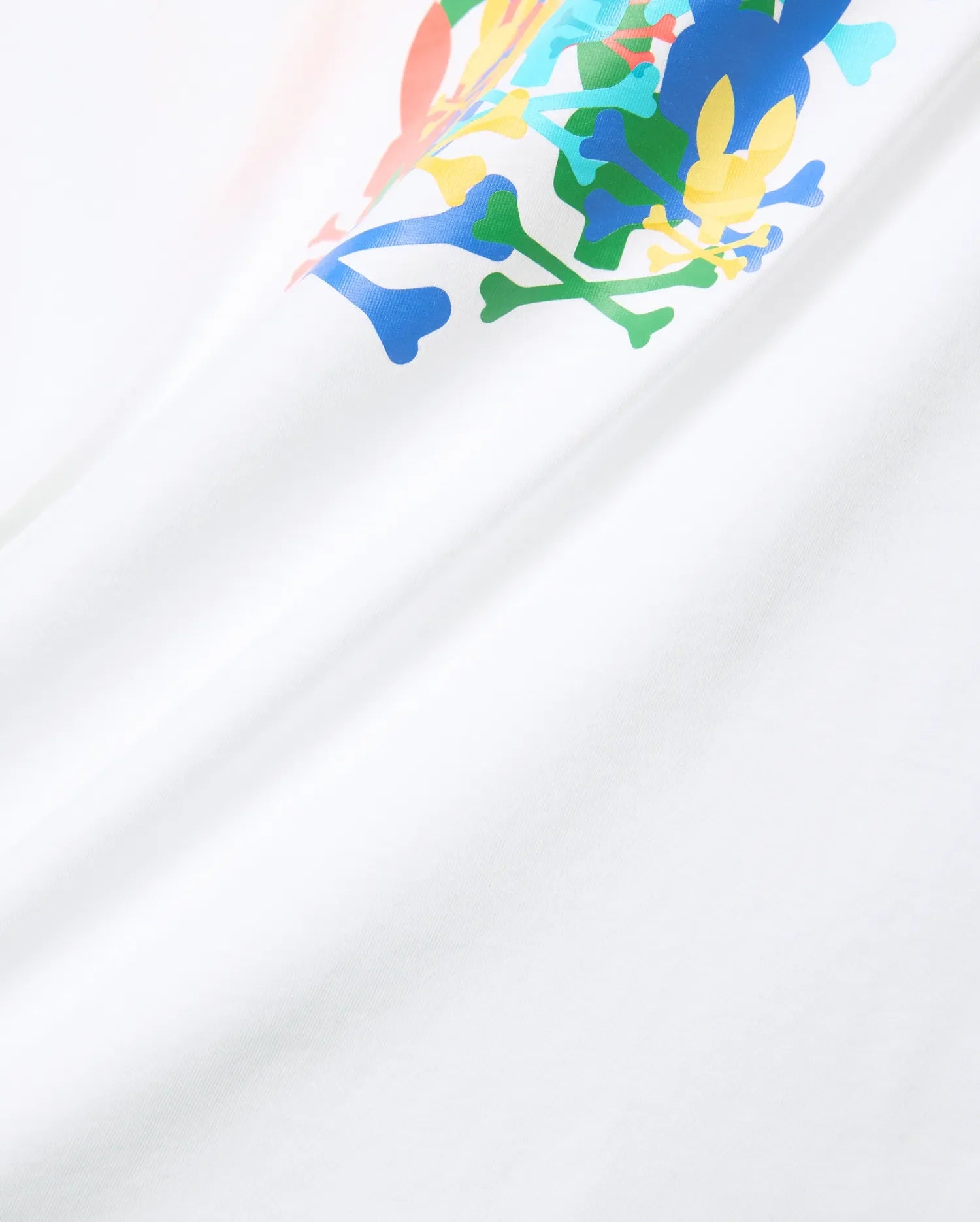 Men's Psycho Bunny Tanner Graphic Tee White