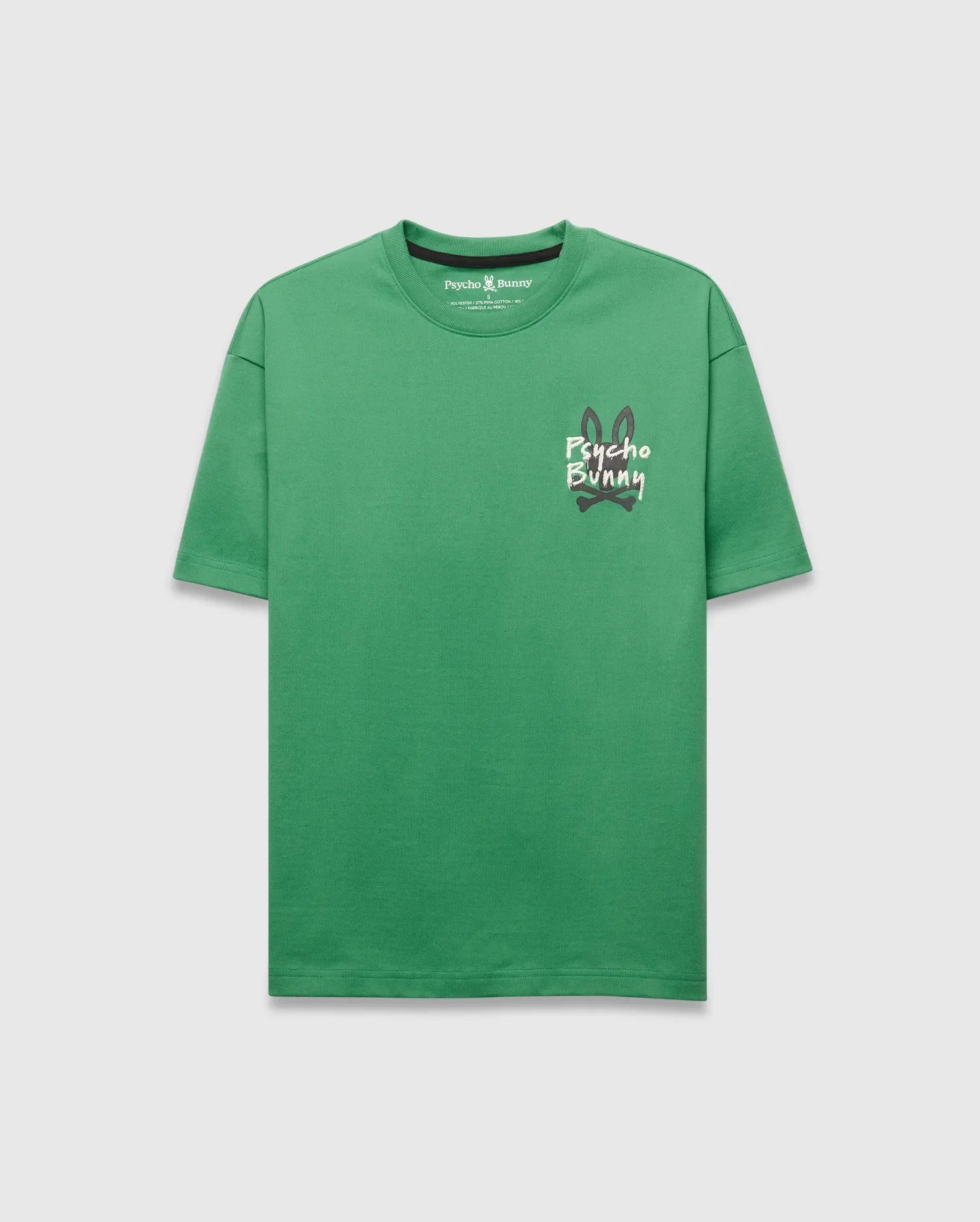 Men's Psycho Bunny Duncan Oversized Tee Leprechaun