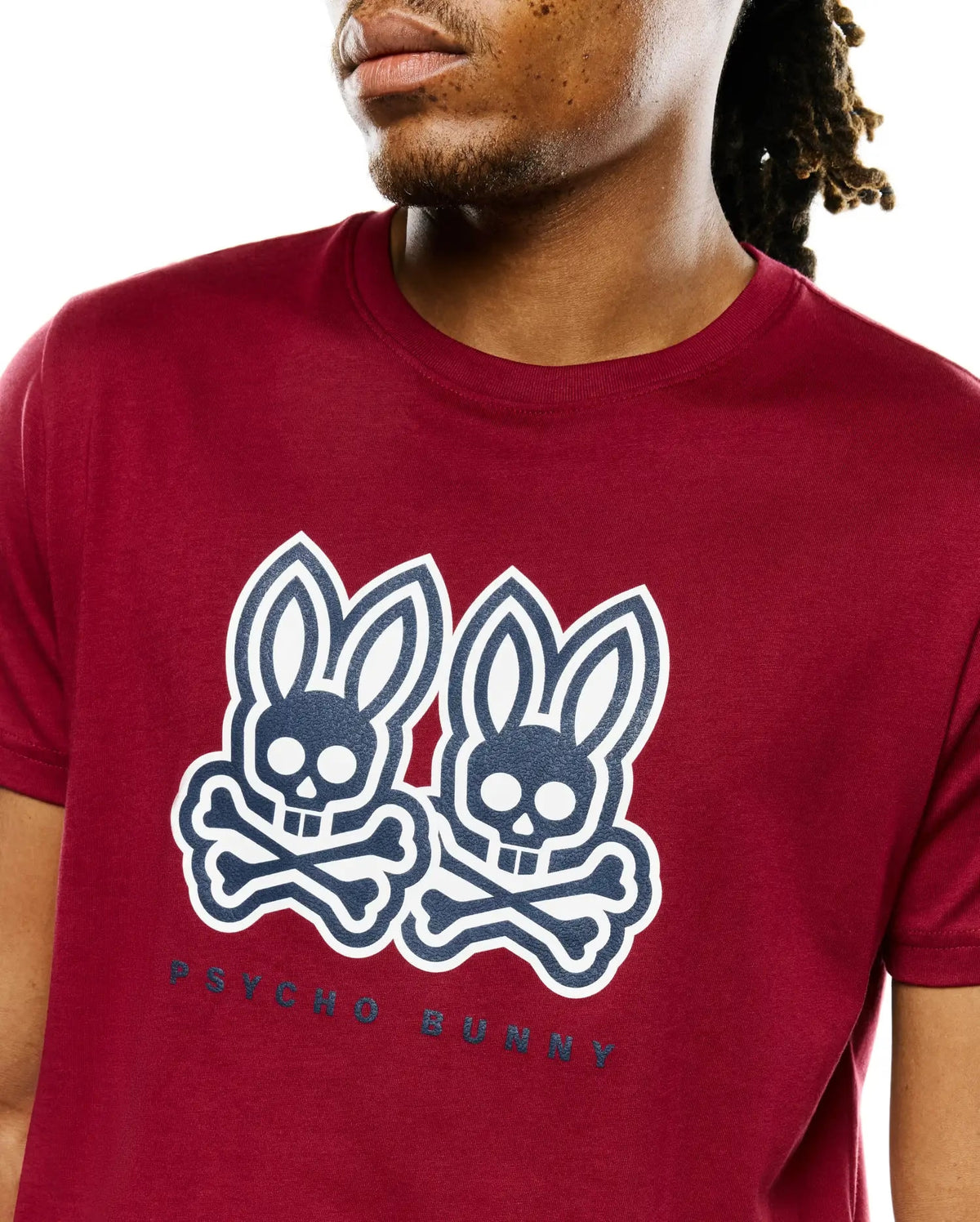 Men's Psycho Bunny Ledger Graphic Tee Rumba Red