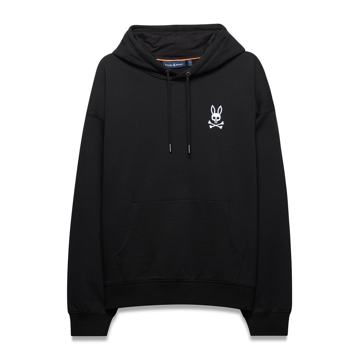 Men's Psycho Bunny Haiden Brushed Fleece Hoodie Black MT0500197001