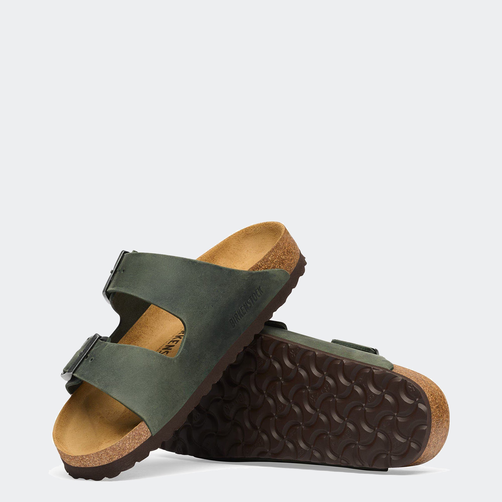 Men's BIRKENSTOCK Arizona Oiled Leather Thyme