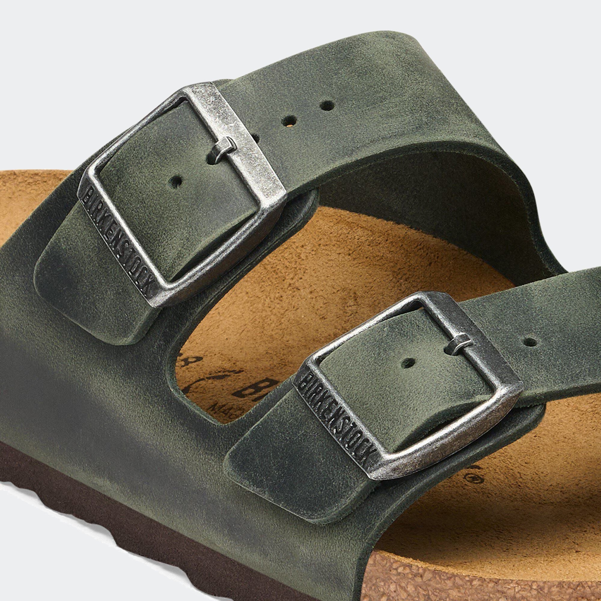 Men's BIRKENSTOCK Arizona Oiled Leather Thyme