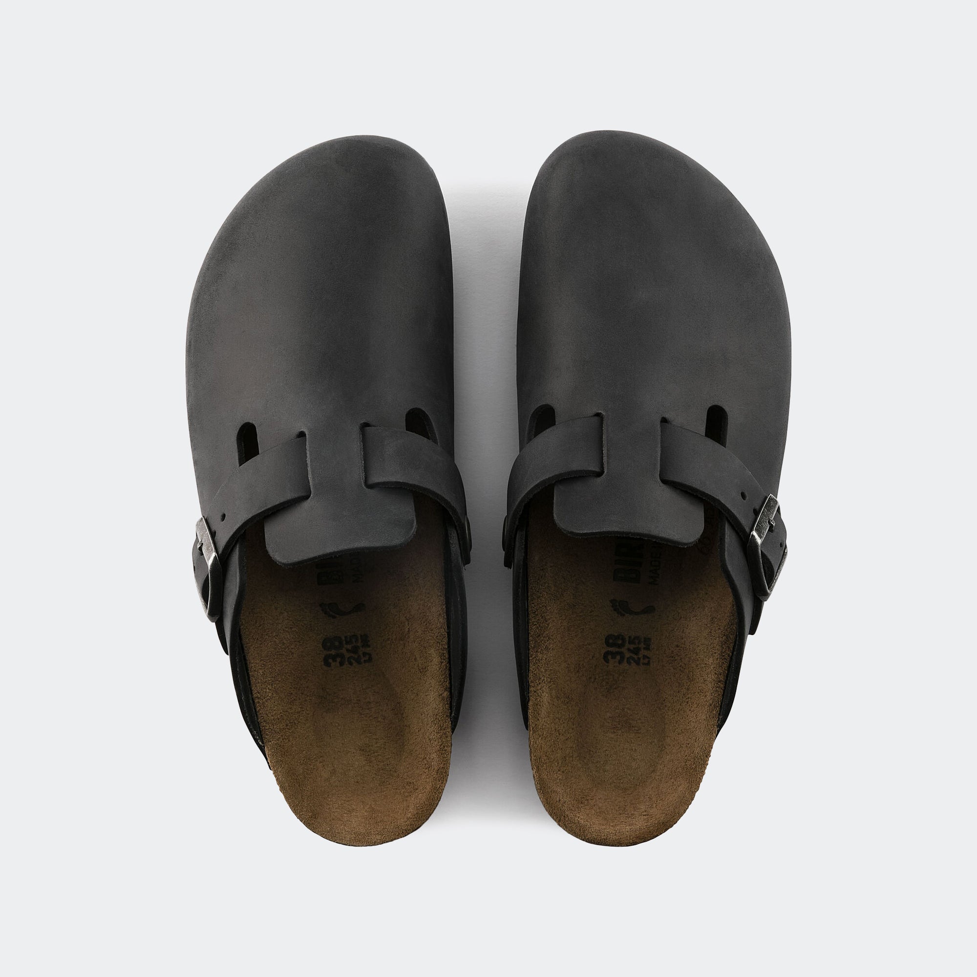 Men's BIRKENSTOCK Boston Oiled Leather Black