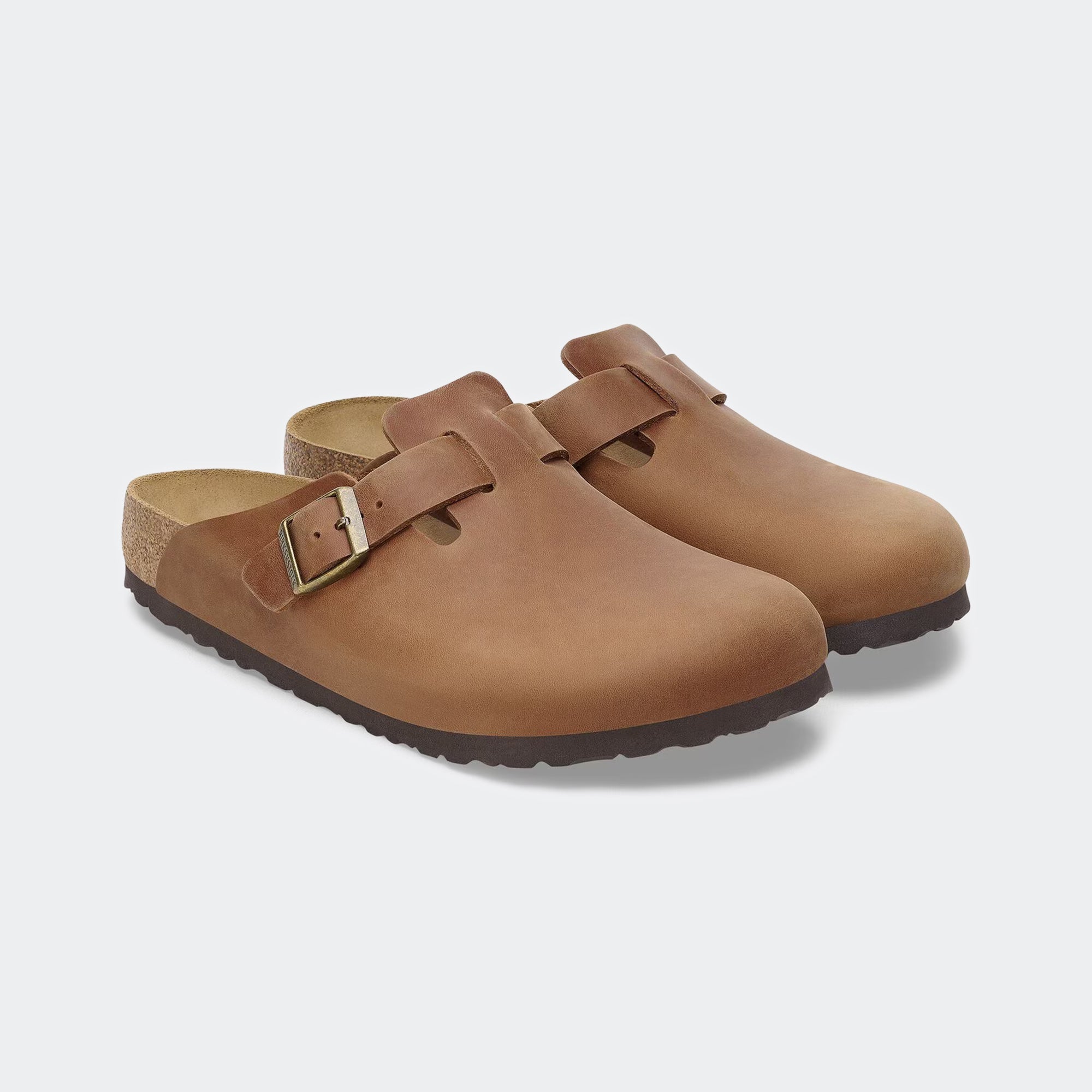 Men's BIRKENSTOCK Boston Oiled Leather Cognac