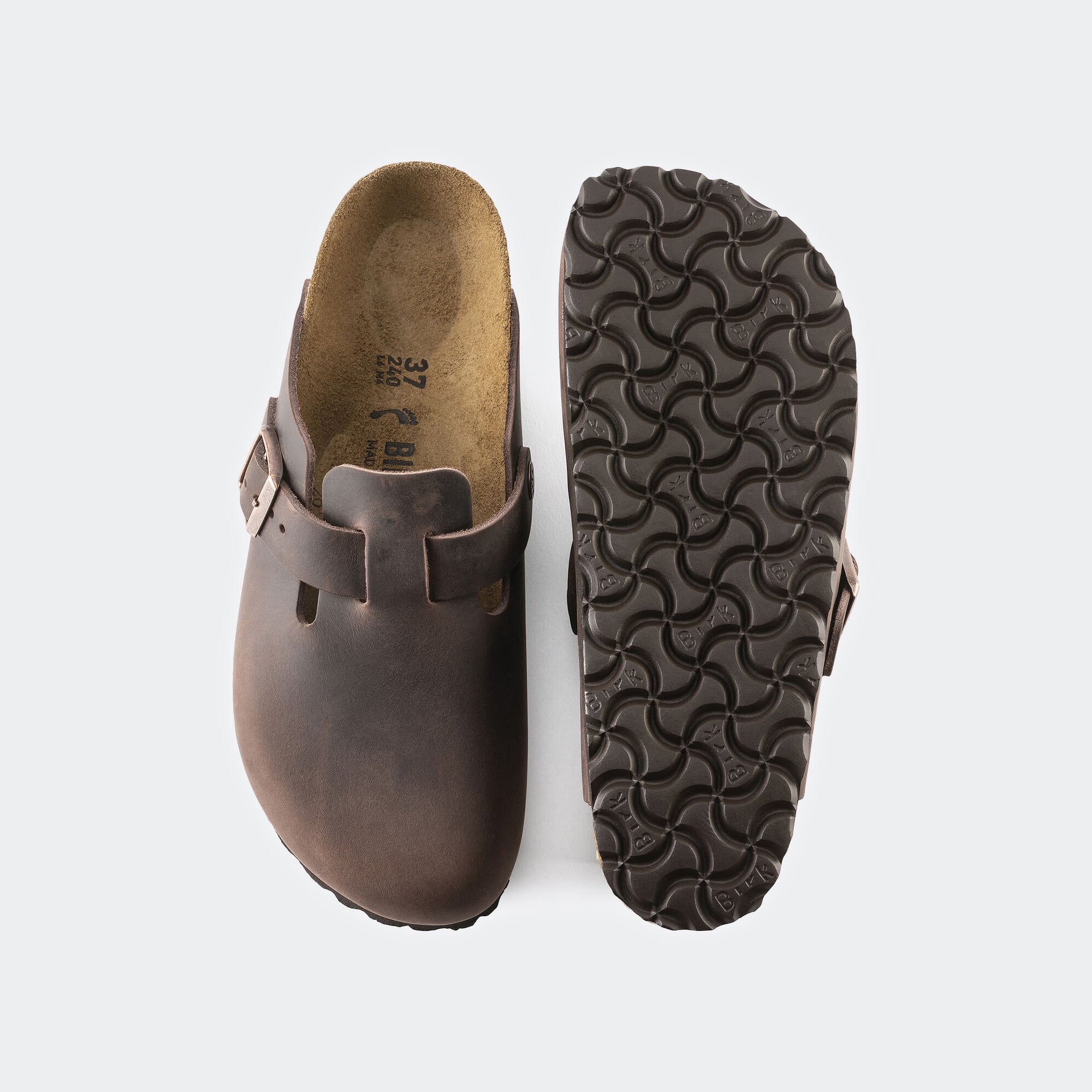 Men's BIRKENSTOCK Boston Oiled Leather Habana