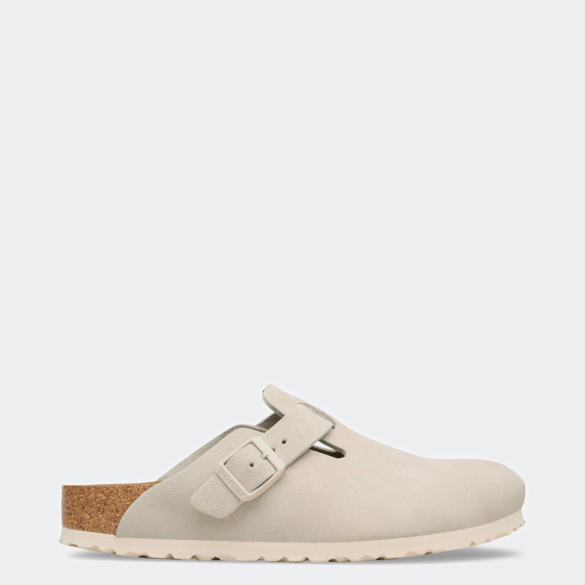 Men's BIRKENSTOCK Boston Suede Leather Oyster