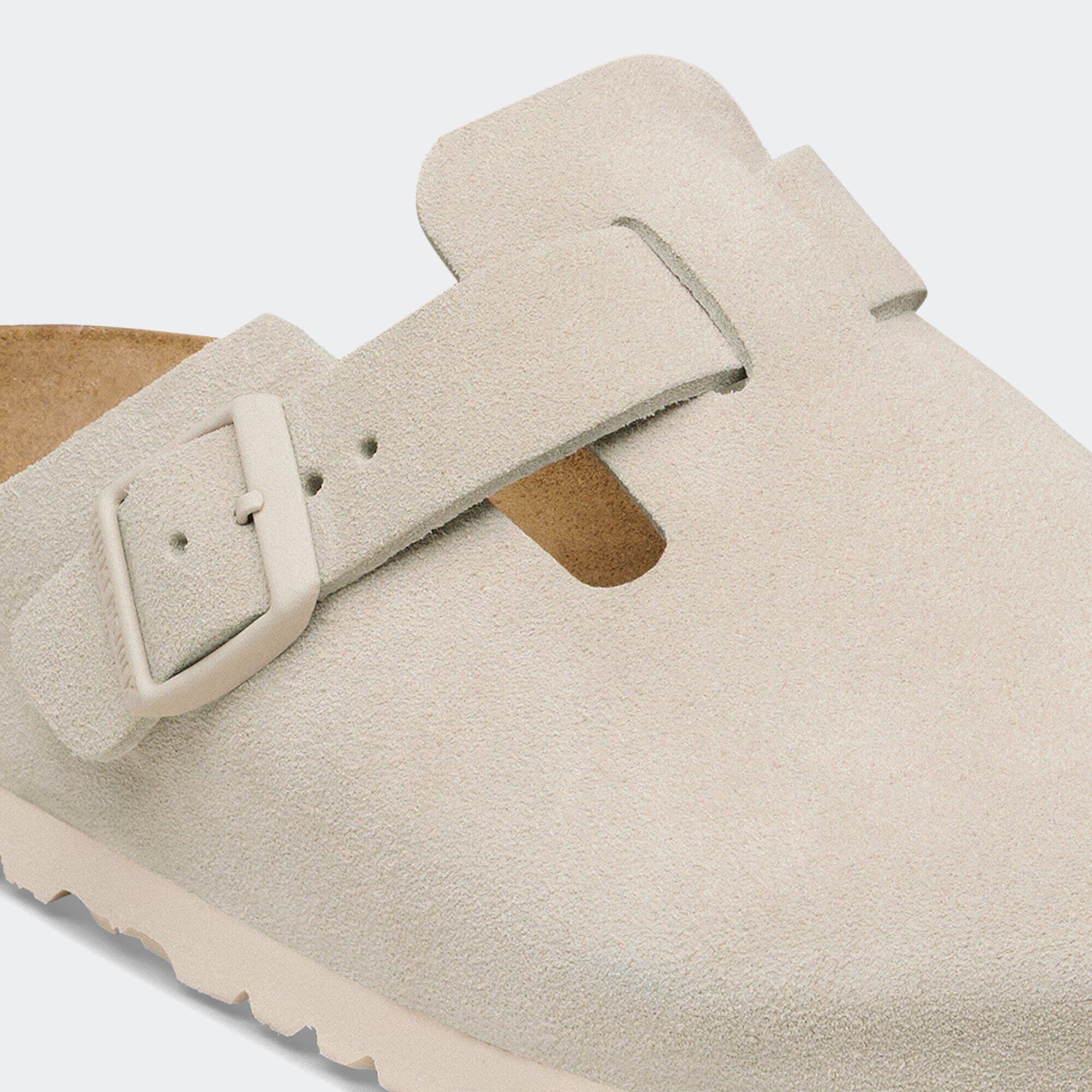 Men's BIRKENSTOCK Boston Suede Leather Oyster