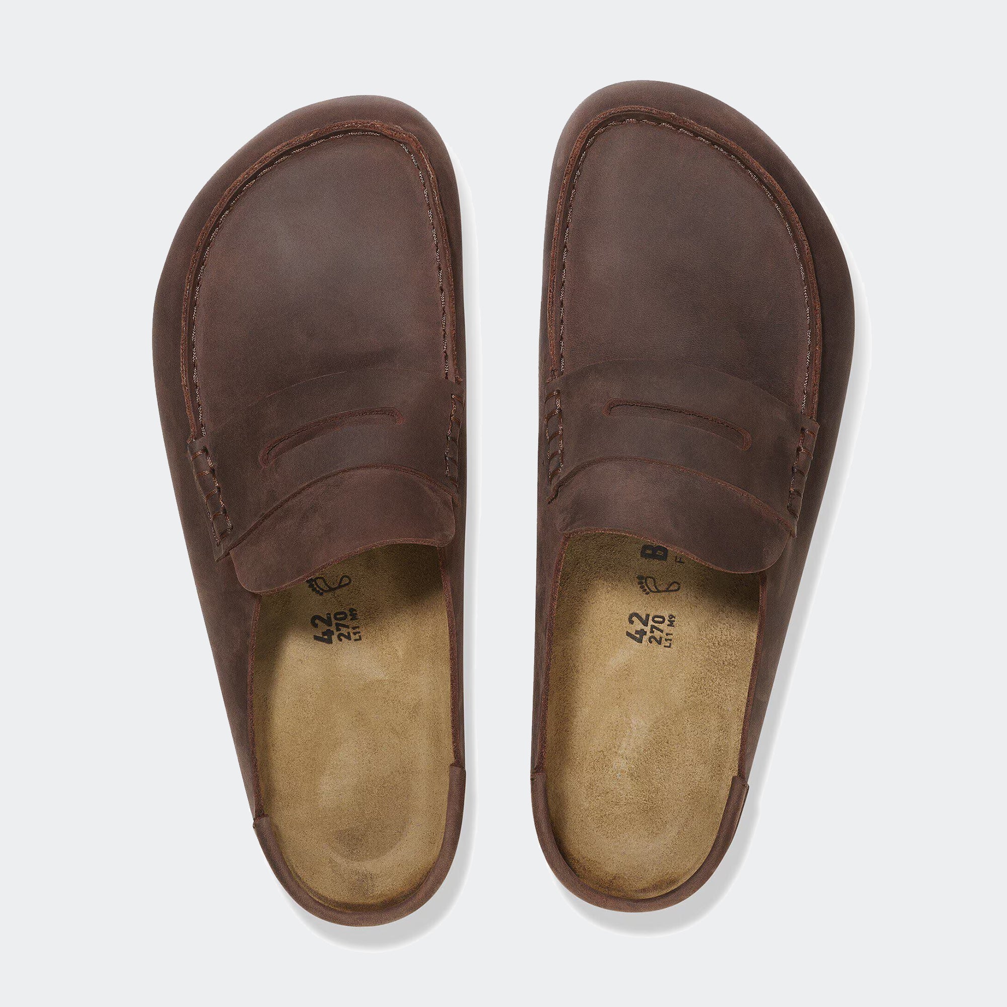 Men's BIRKENSTOCK Naples Wrapped Oiled Leather Clog Habana