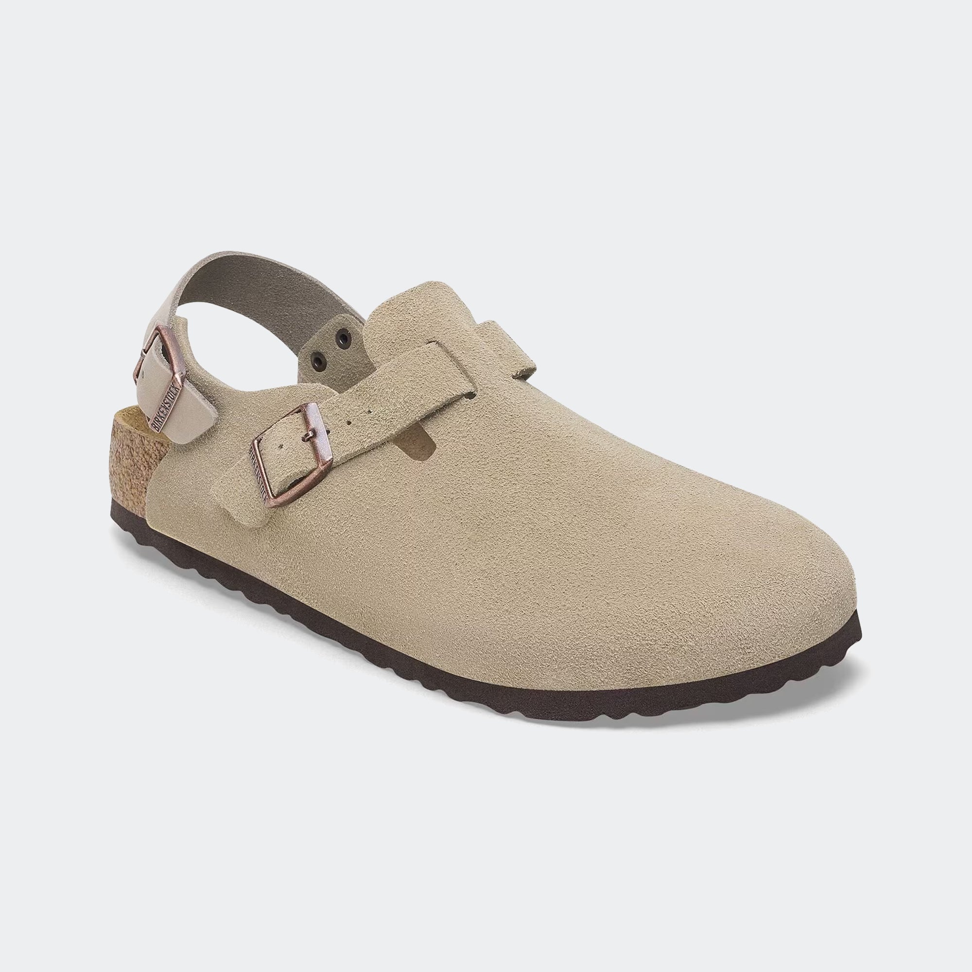 Men's BIRKENSTOCK Tokio Suede Leather Taupe