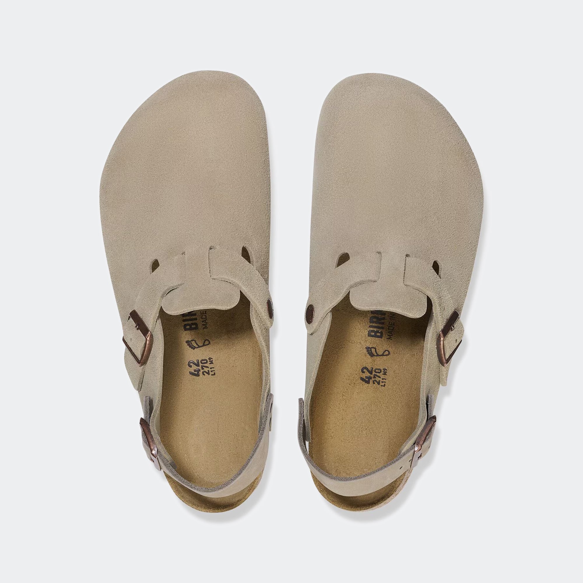 Men's BIRKENSTOCK Tokio Suede Leather Taupe