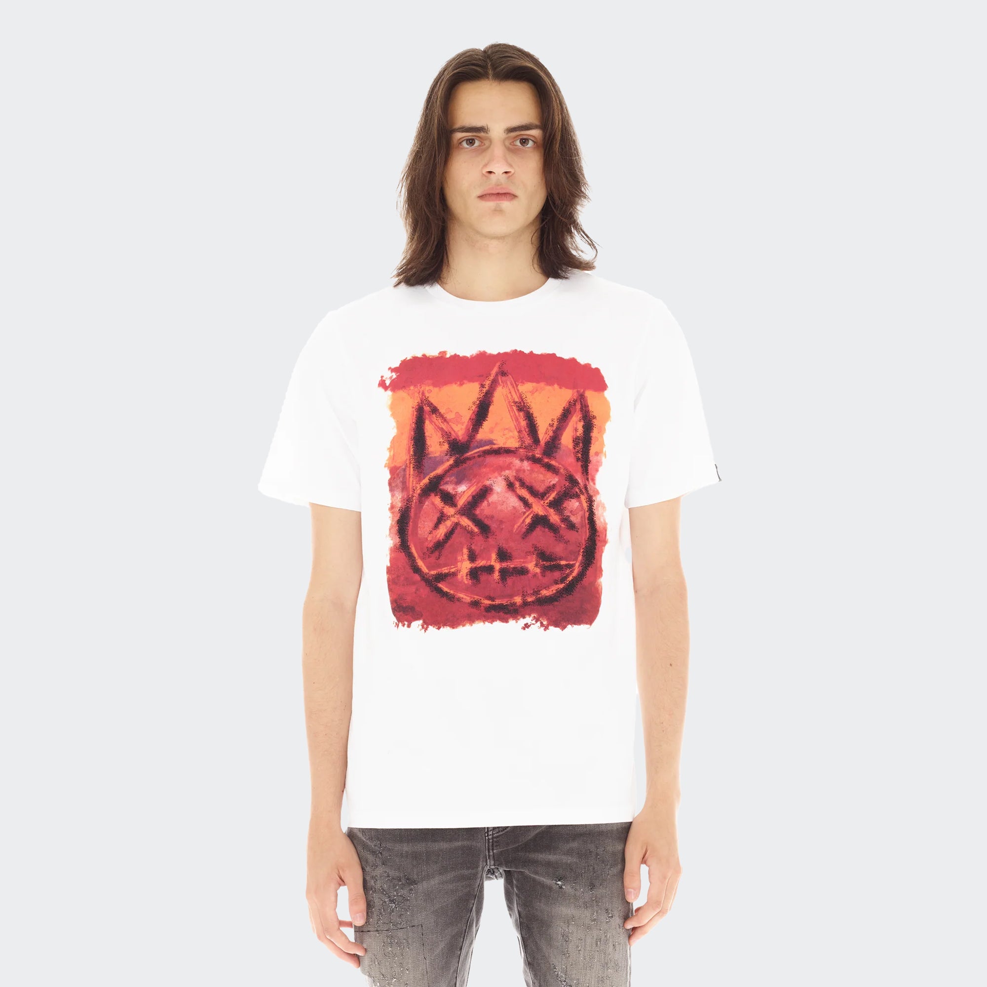 Men's Cult of Individuality Moss Tee White