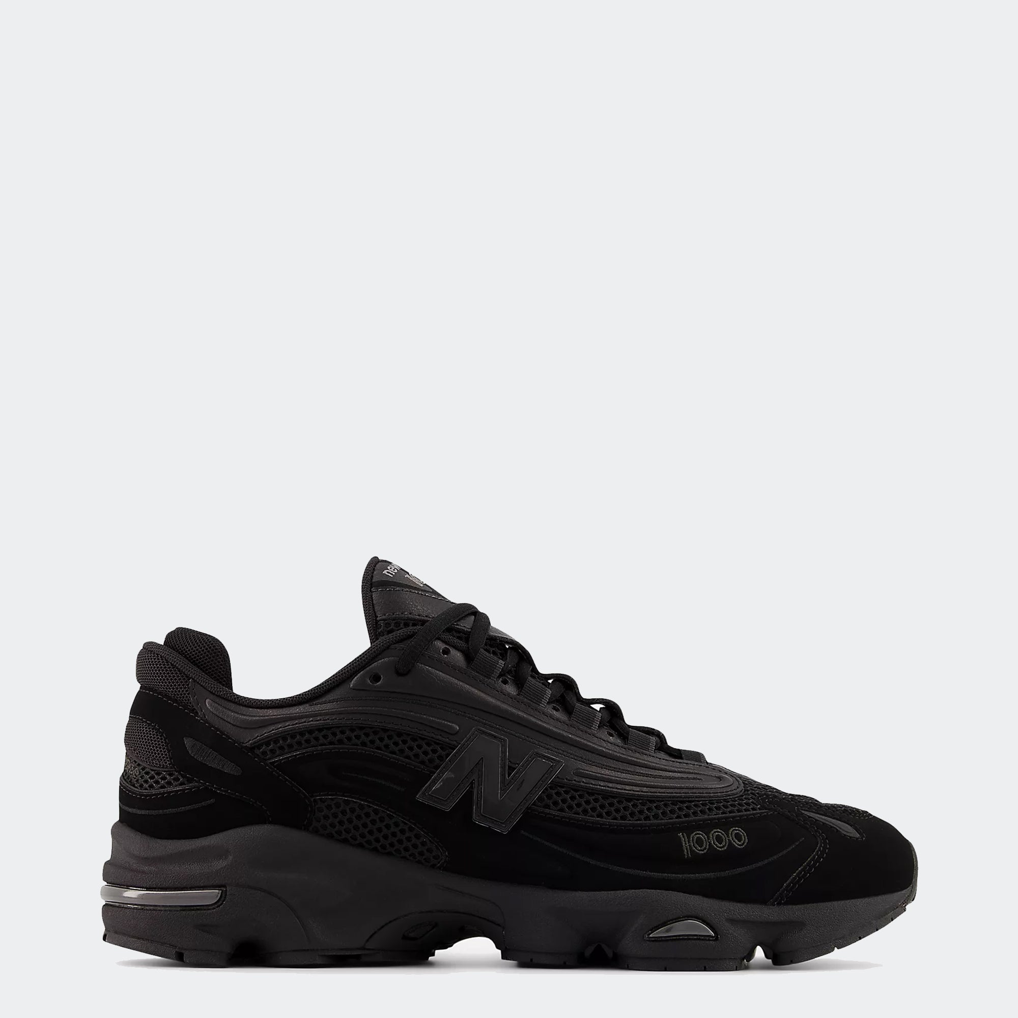 Men's New Balance 1000 Shoes Black / Black Cement