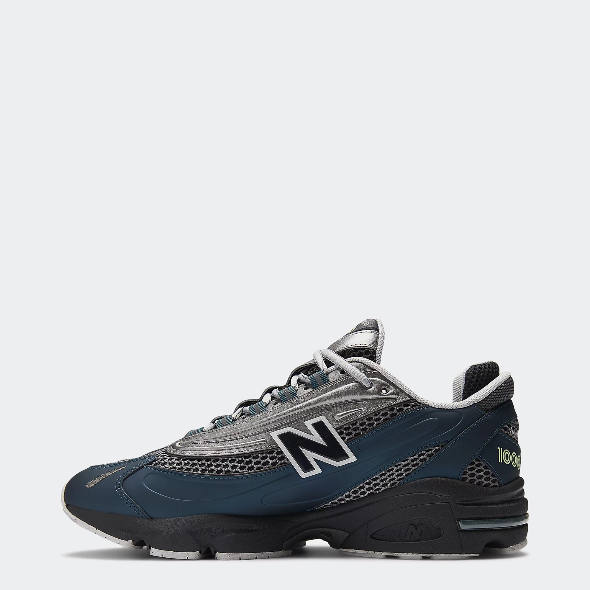 Men's New Balance 1000 Shoes Deep Ocean / Dark Silver Metallic