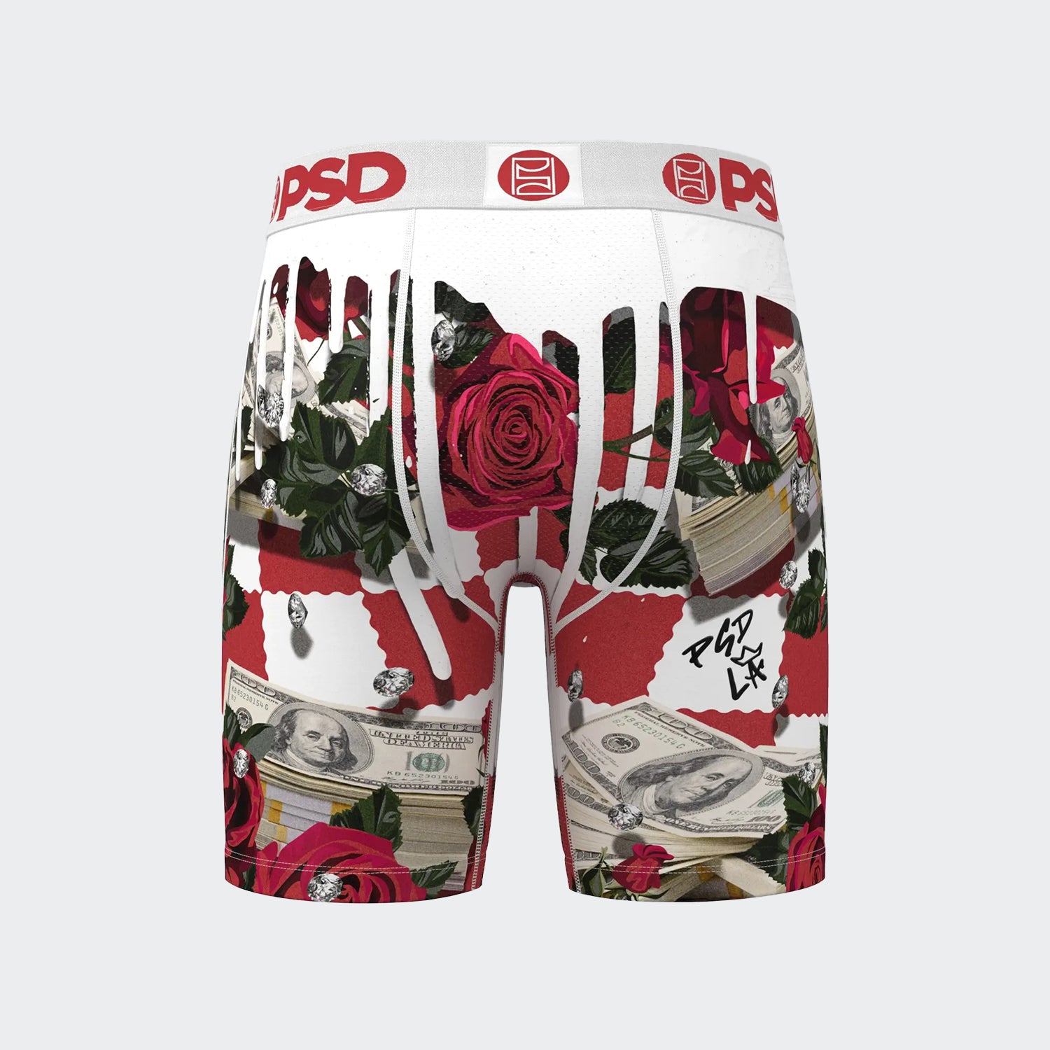 Men's PSD Rosa Checker Boxer Briefs