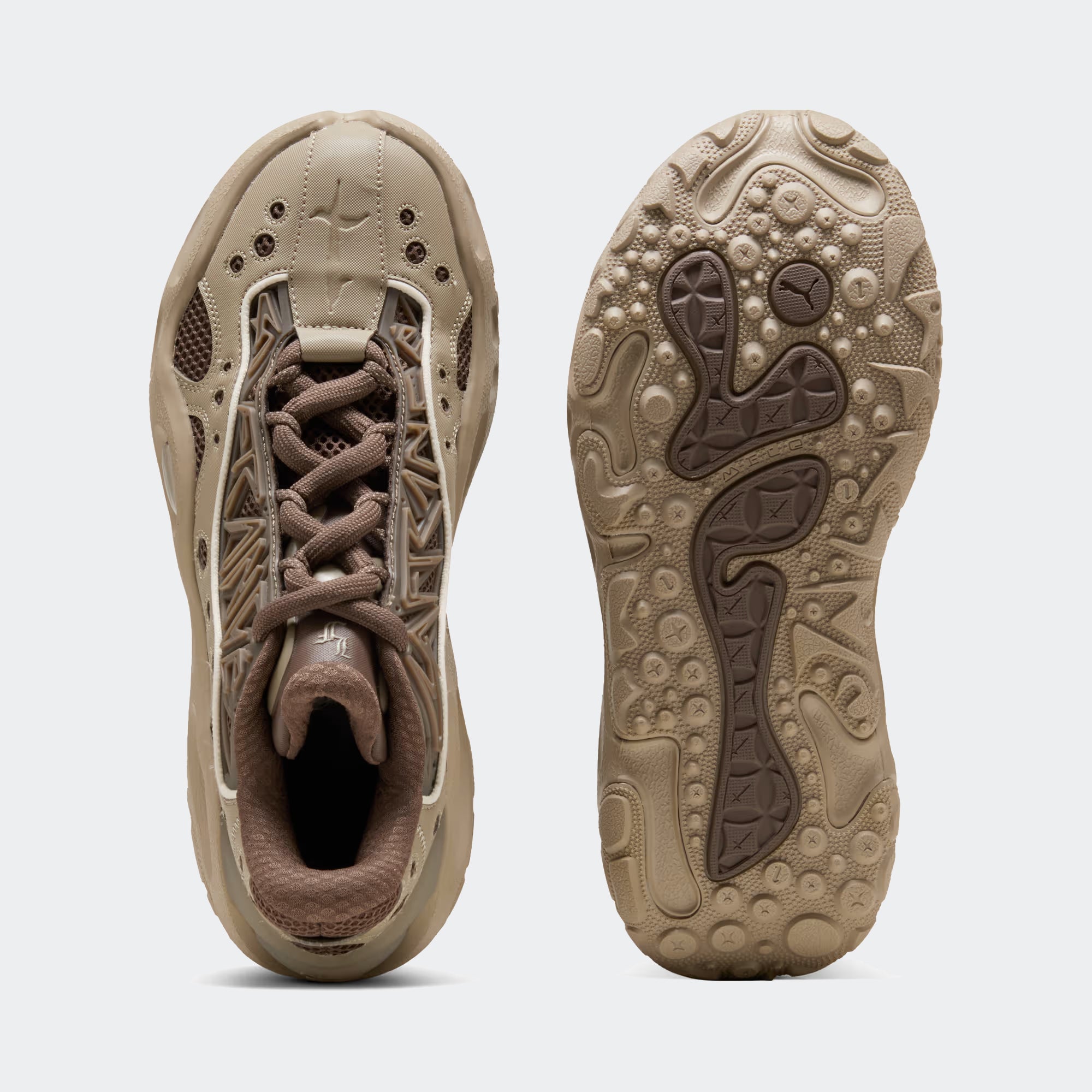 Men's PUMA LaFrancé RNR Trail Shoes Ice Coffee