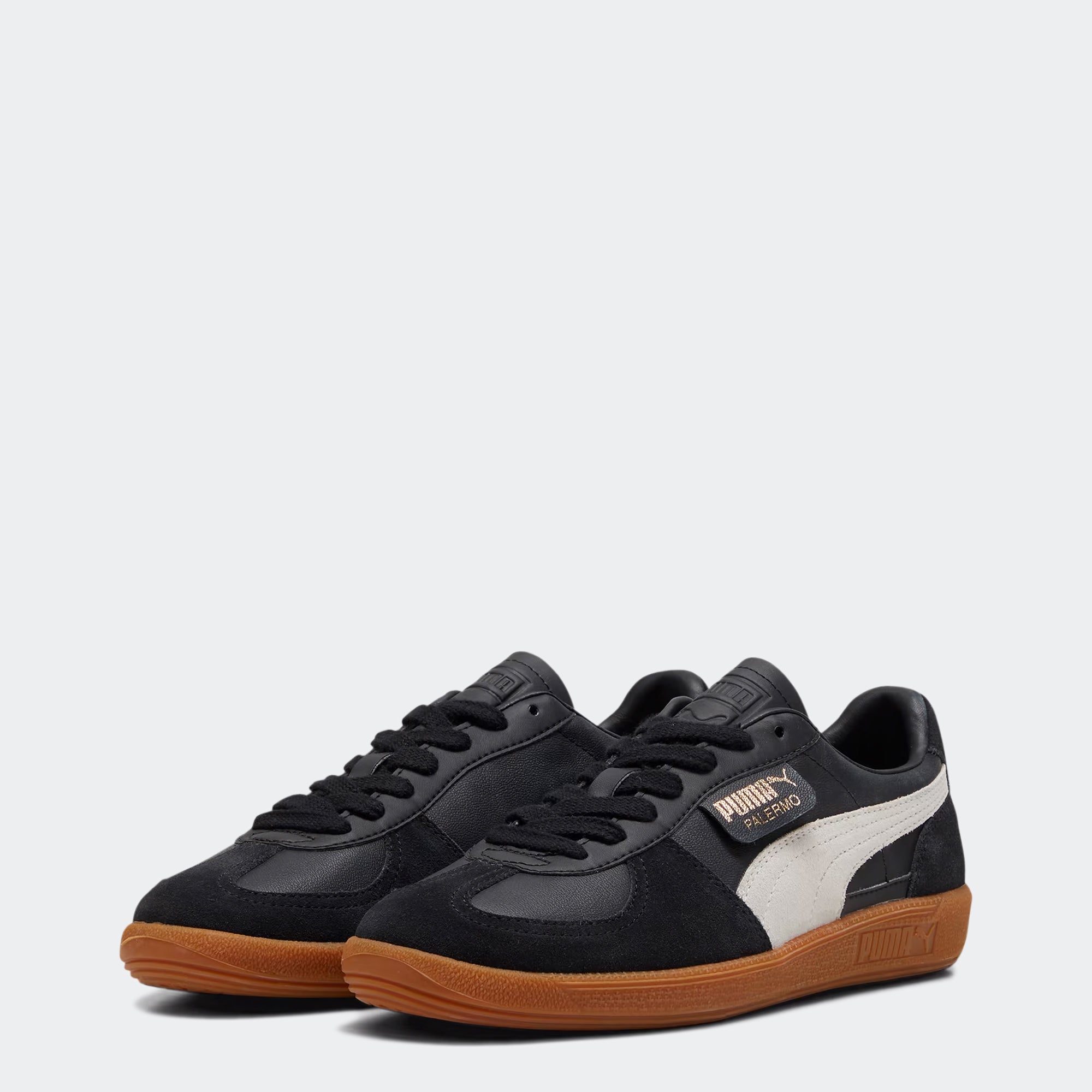 Men's PUMA Palermo Suede Shoes Black