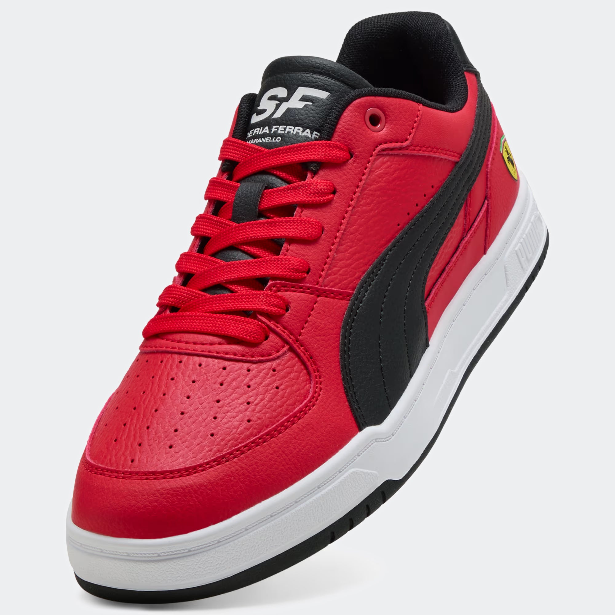Men's PUMA Scuderia Ferrari Caven III Shoes Rosso Corsa