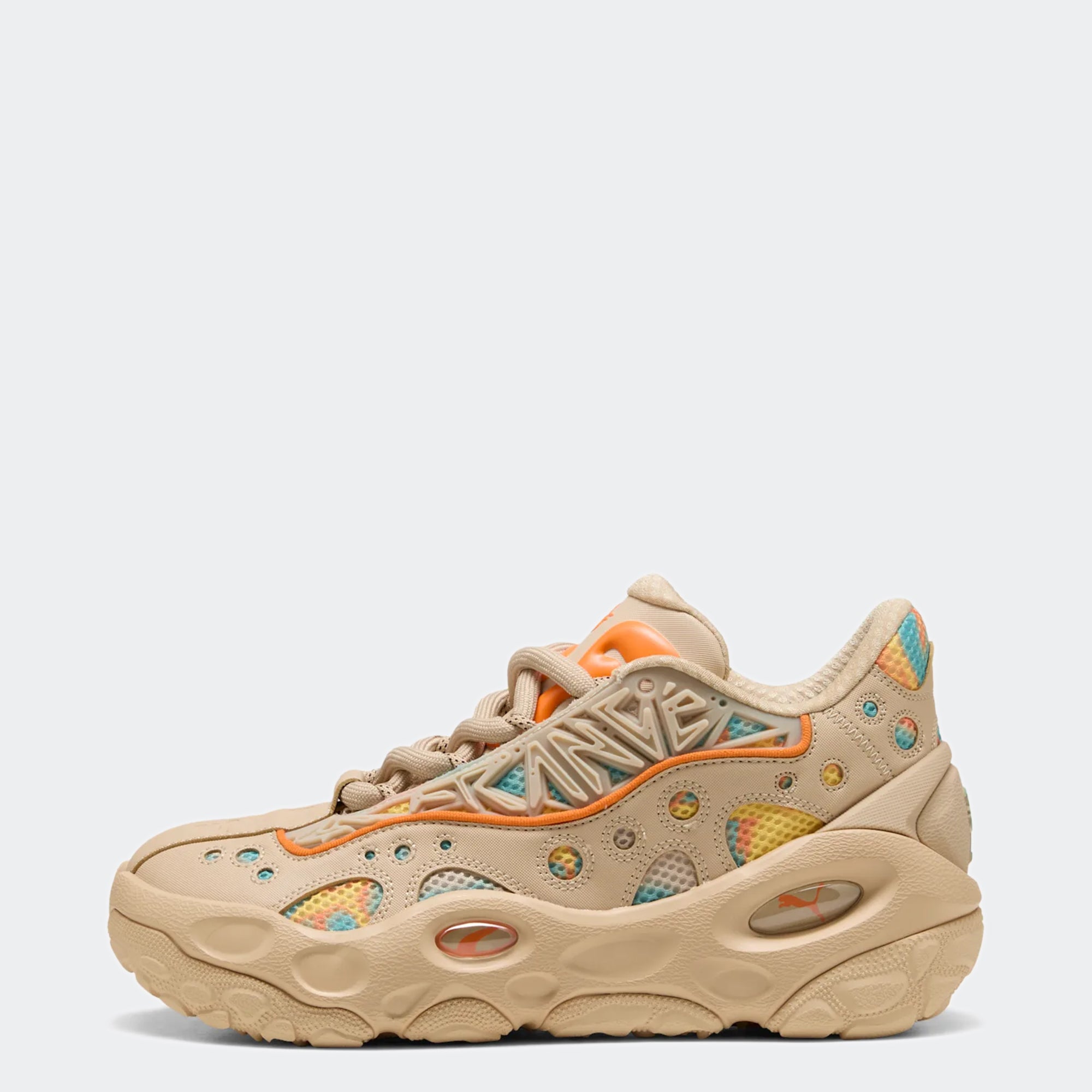 Men's PUMA X LaMelo Ball LaFrancé RNR Light Sand / Orange Glo / Aquatic