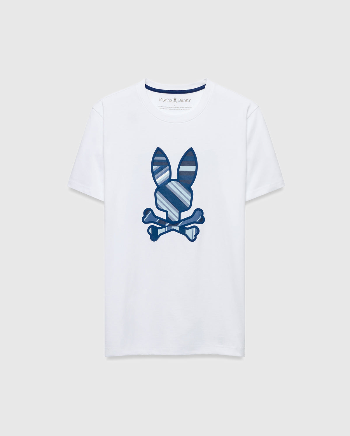 Men's Psycho Bunny Drew Graphic Tee White