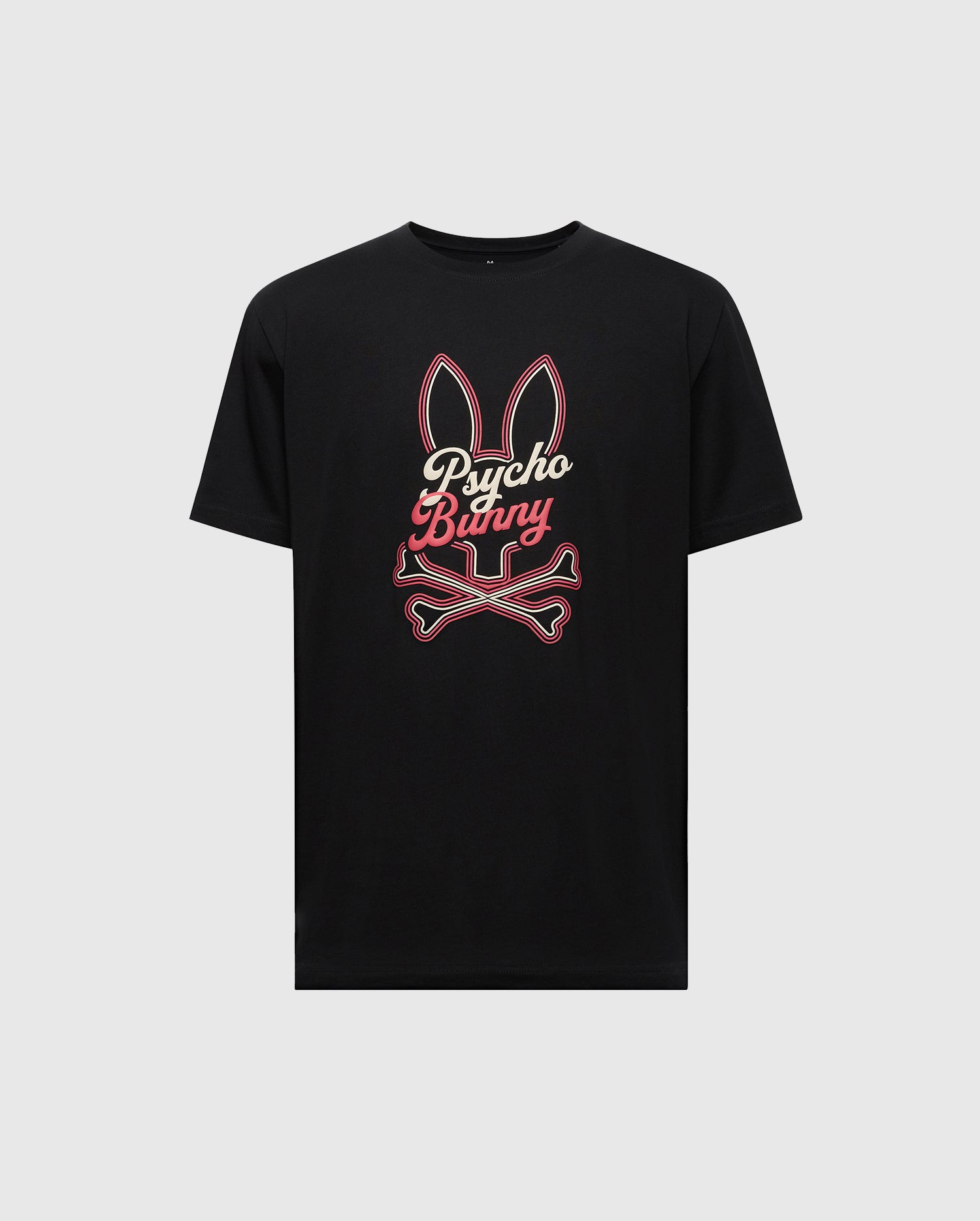 Men's Psycho Bunny Garret Graphic Tee Black