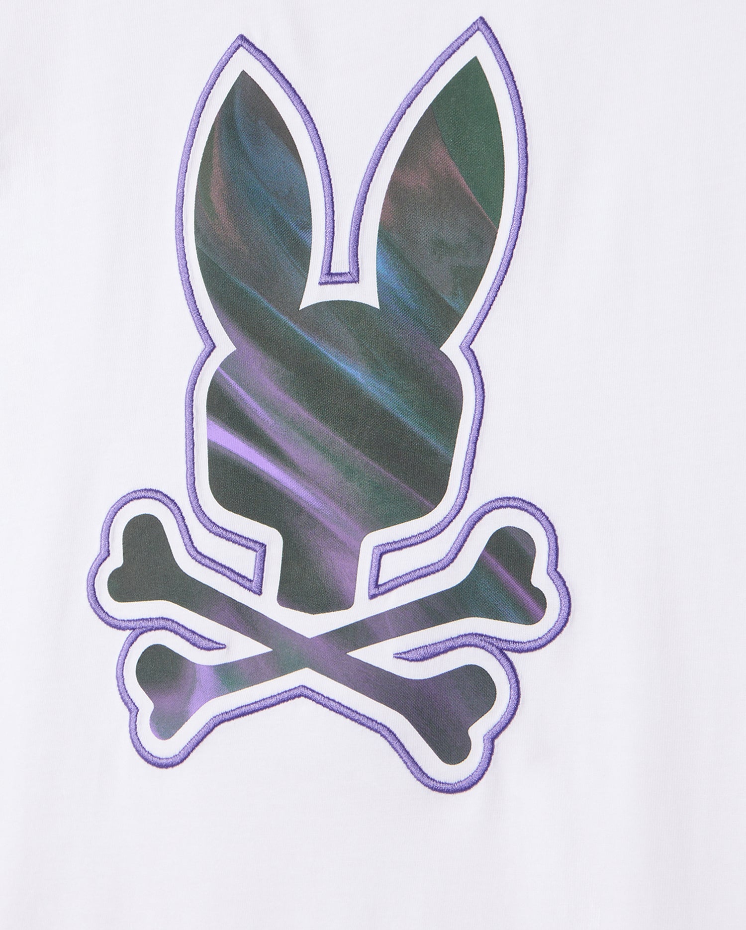 Men's Psycho Bunny LNGBDG Graphic Tee White