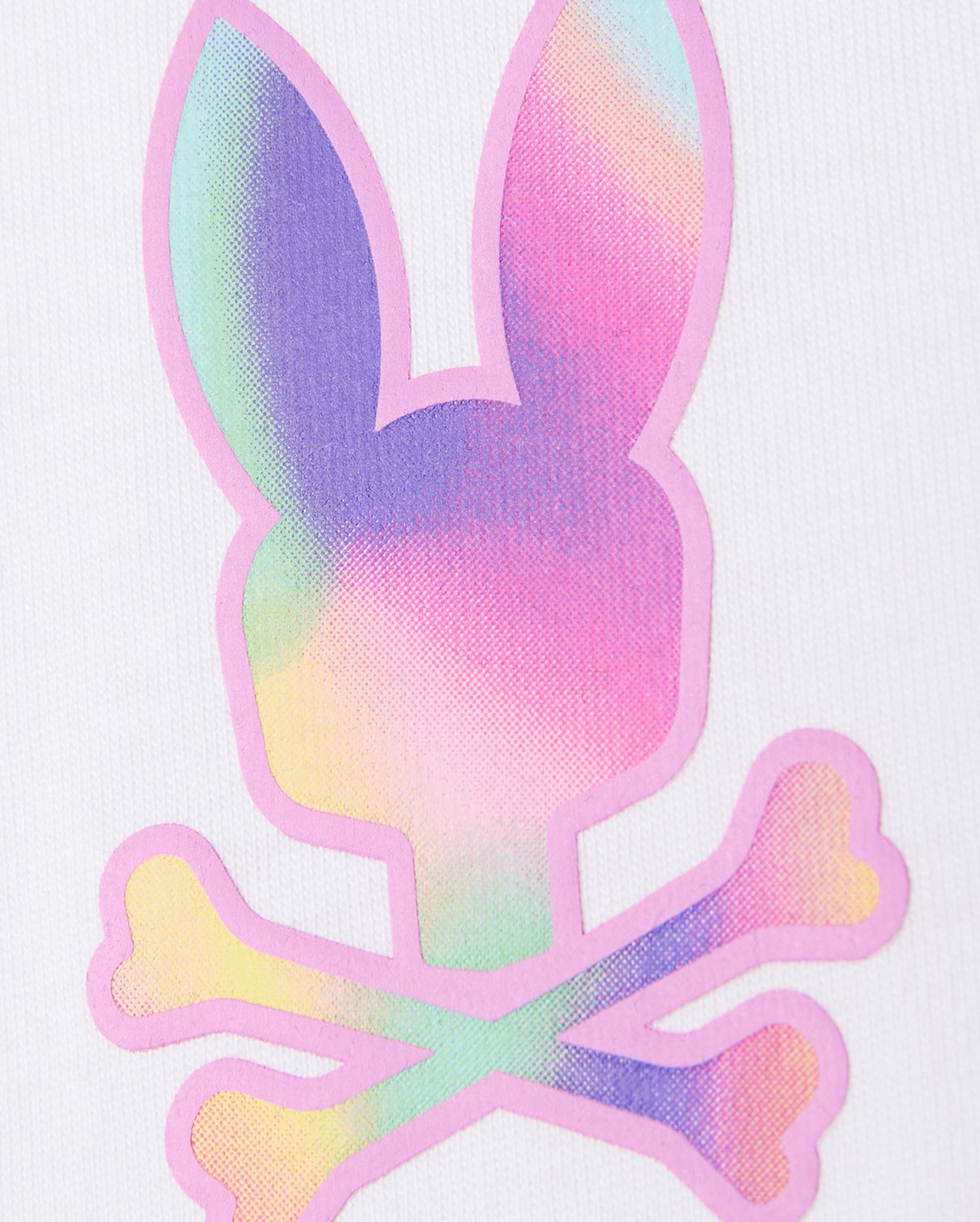 Men's Psycho Bunny Tyler Back Graphic Tee White