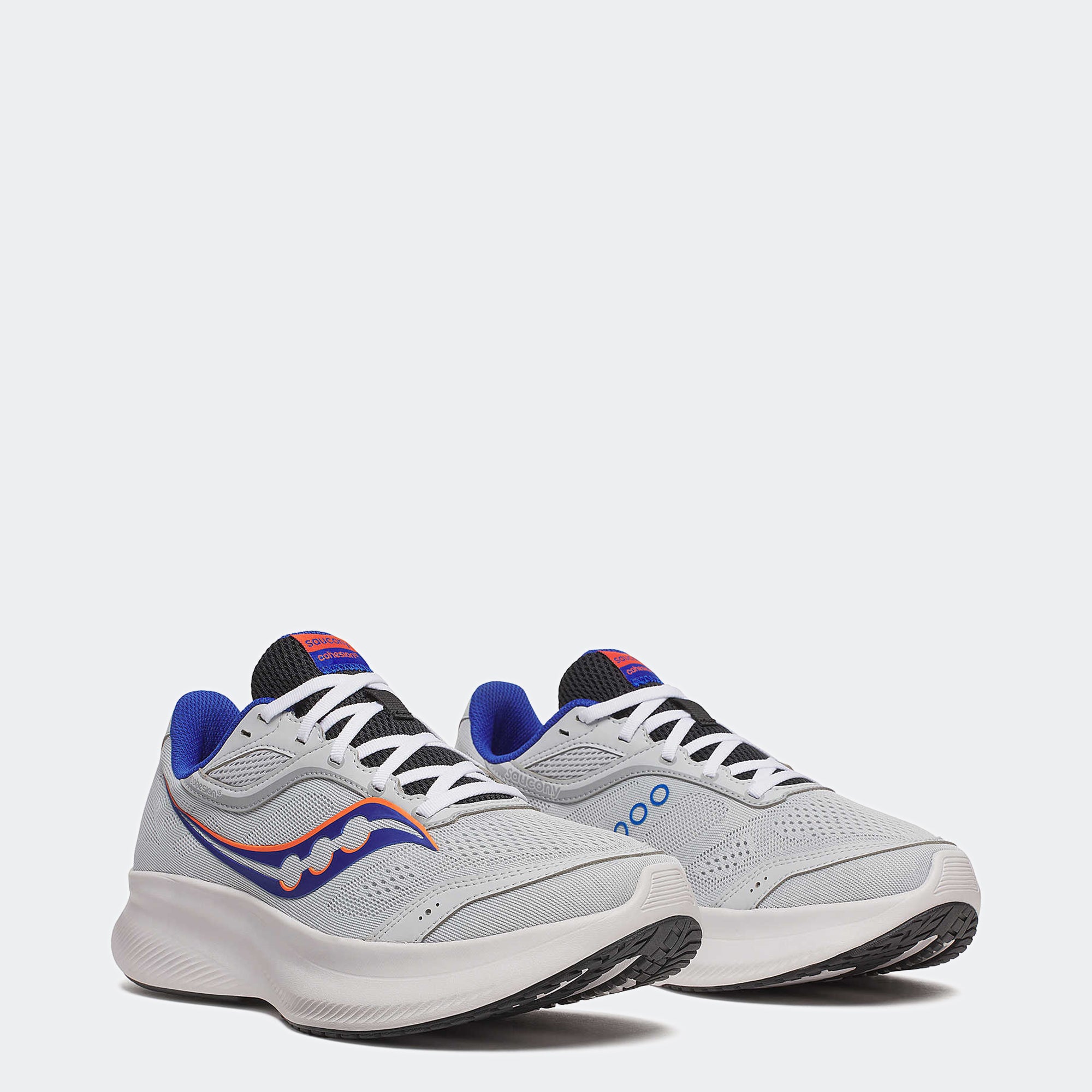 Men's Saucony Cohesion 18 Wide Shoes Cloud / Lapis