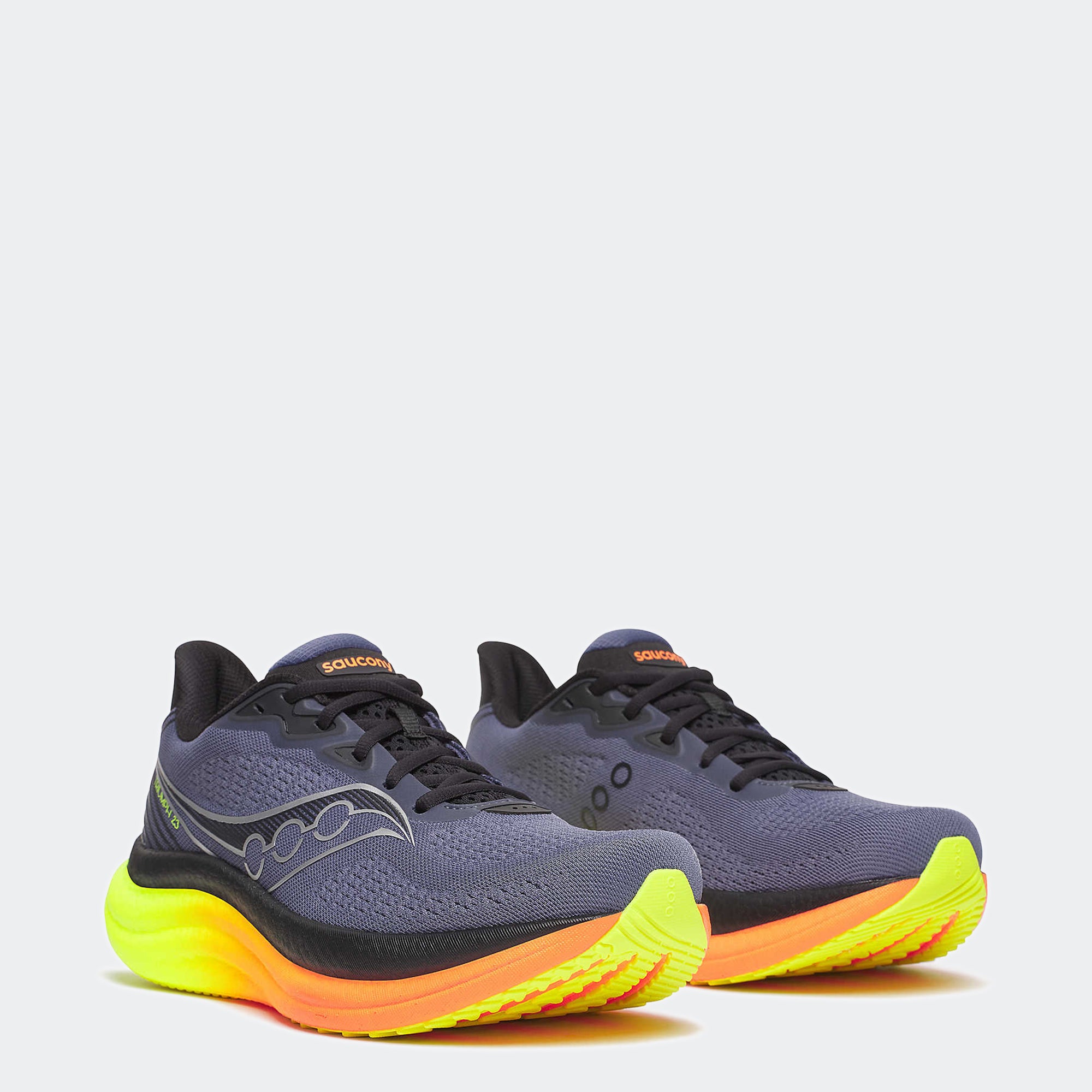 Men's Saucony Triumph 23 Shoes Shadow / Vizi