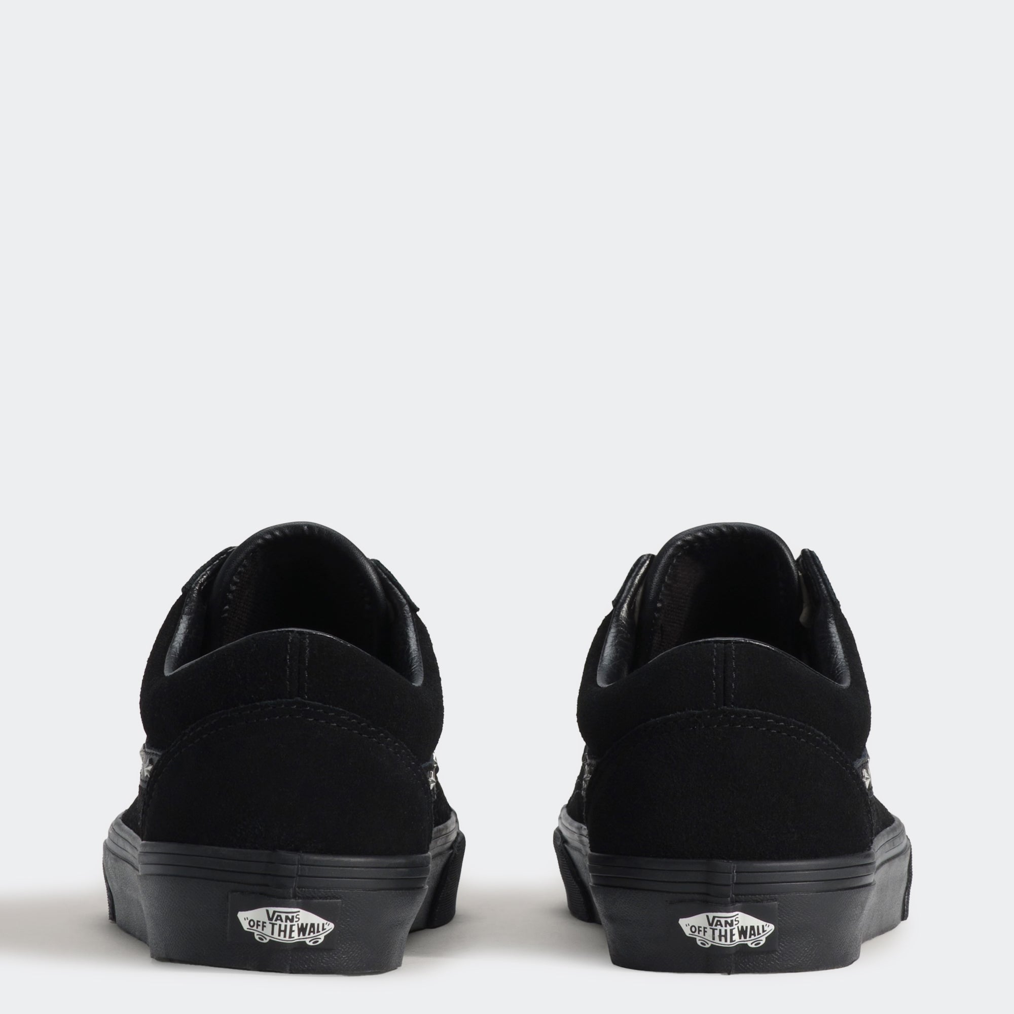 Men's Vans Old Skool Metal Blackout Shoes Black