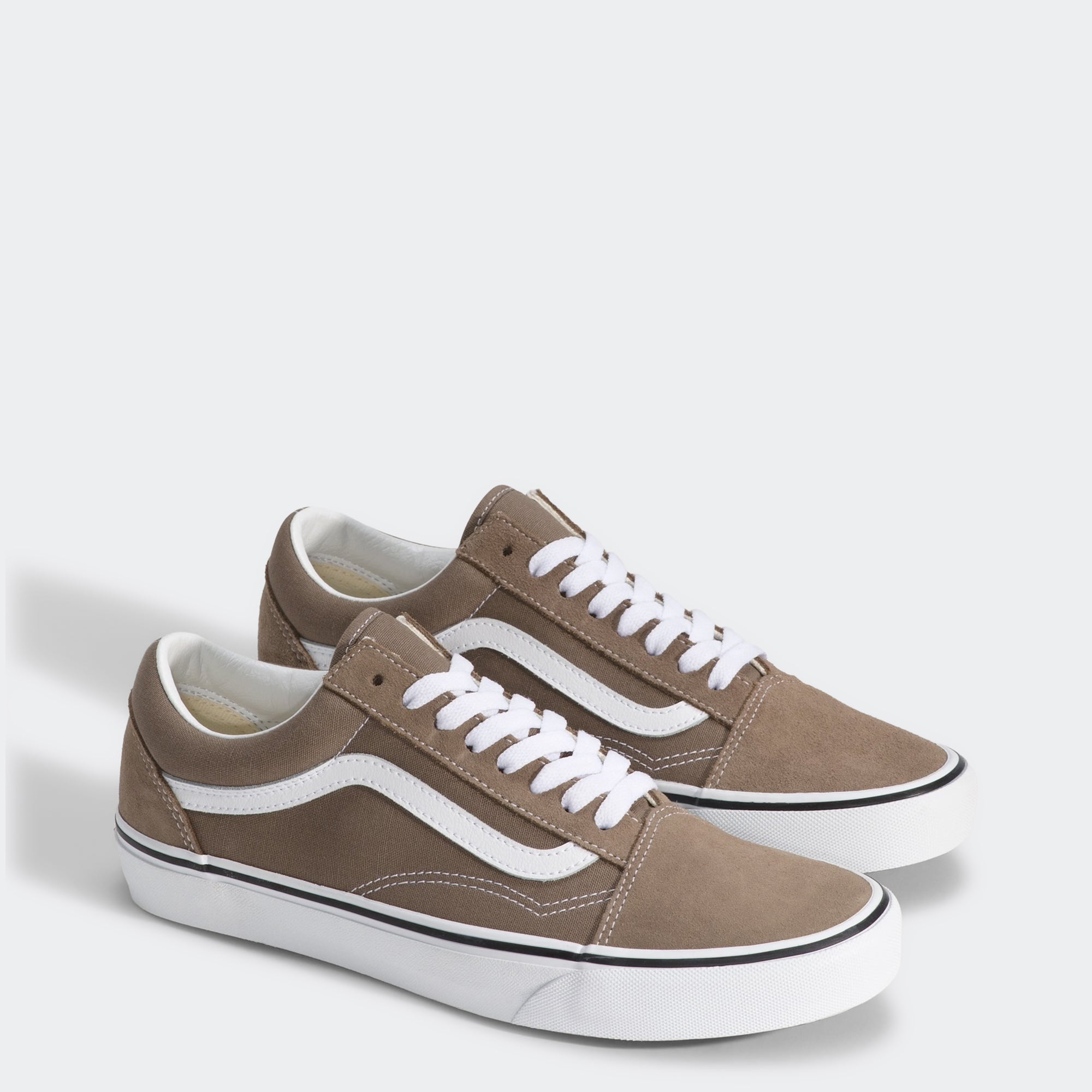 Men's Vans Old Skool Shoes Walnut Brown