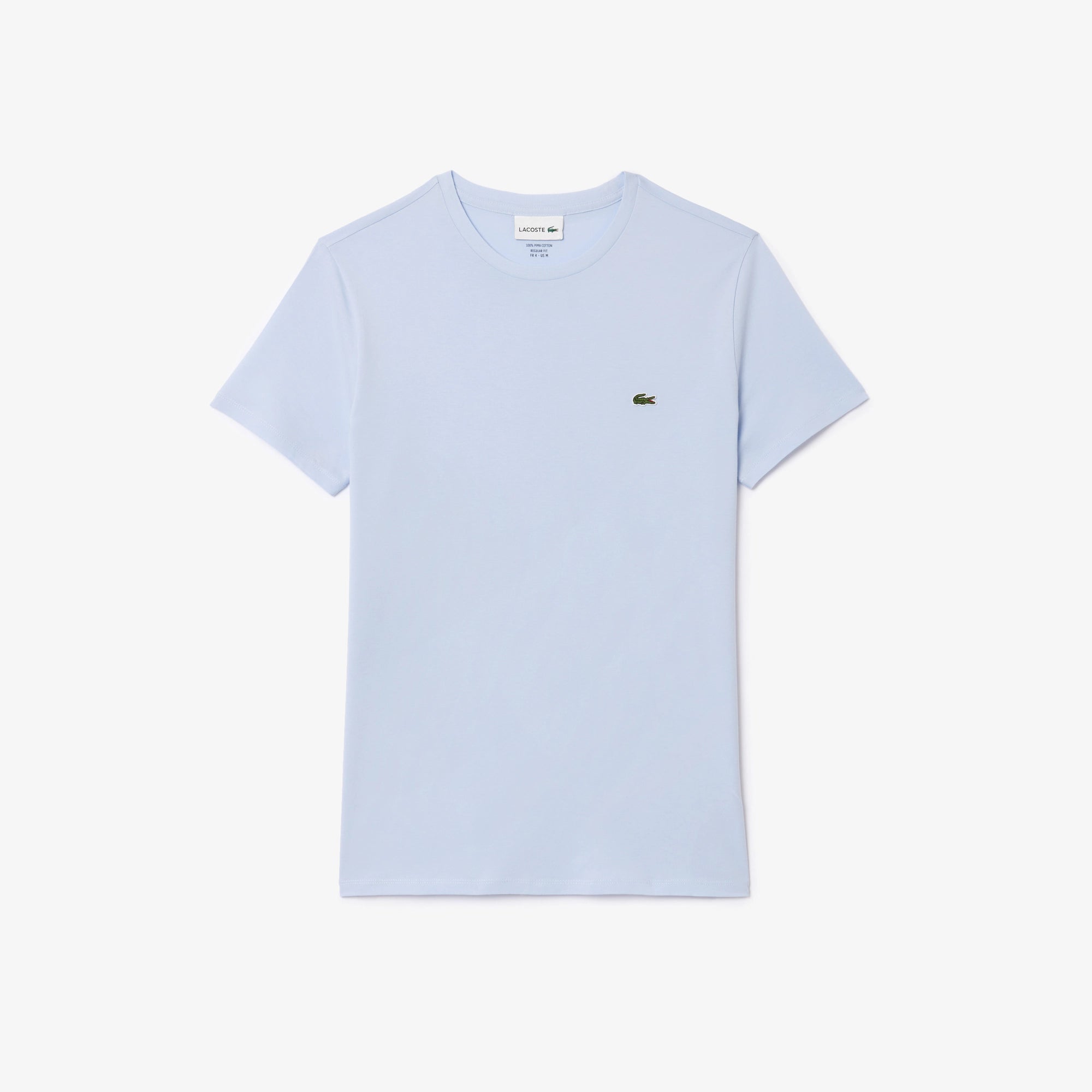 Men's Lacoste Crew Neck Pima Cotton Jersey T-Shirt Phoenix Blue