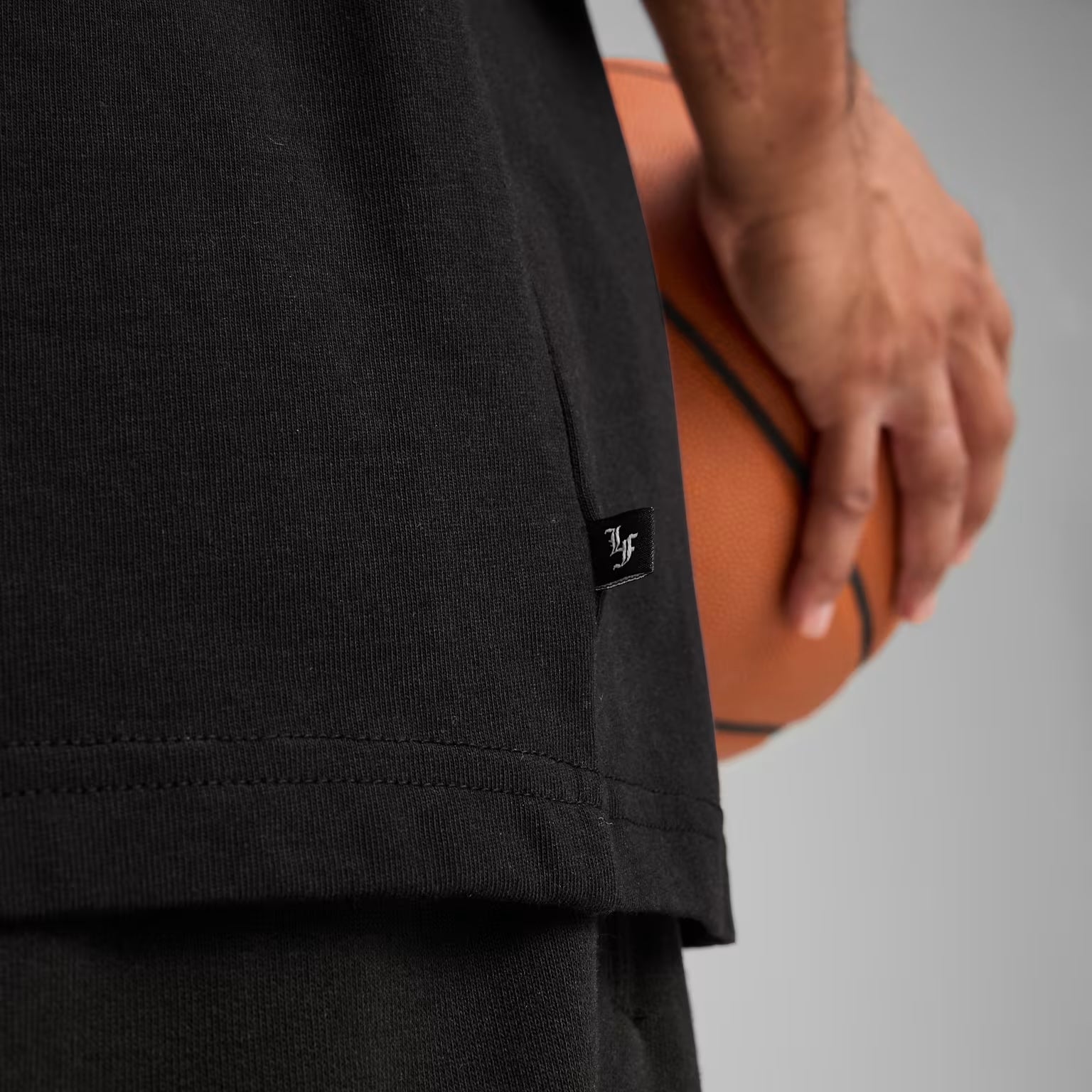 Men's PUMA Hoops x LaFrancé Written in Chrome Tee Black