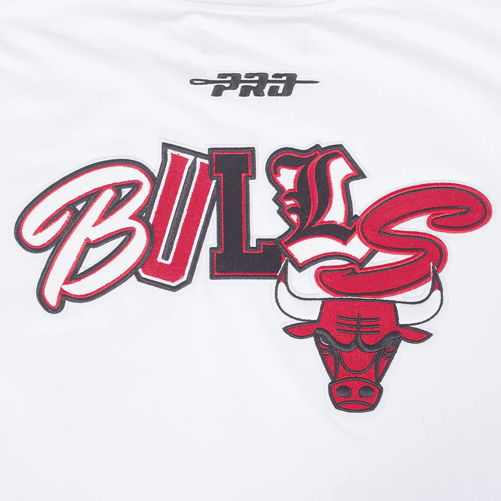 Men's Pro Standard Chicago Bulls City Ransom Jersey Tee White