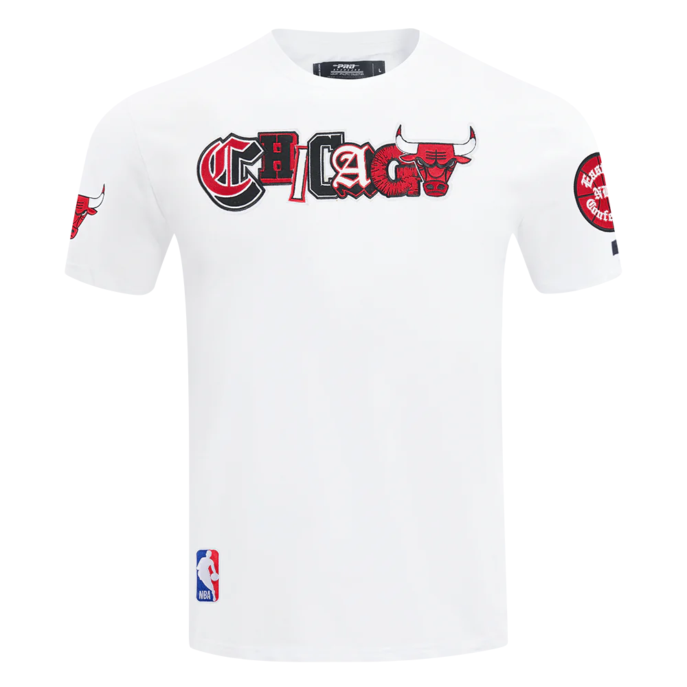 Men's Pro Standard Chicago Bulls City Ransom Jersey Tee White