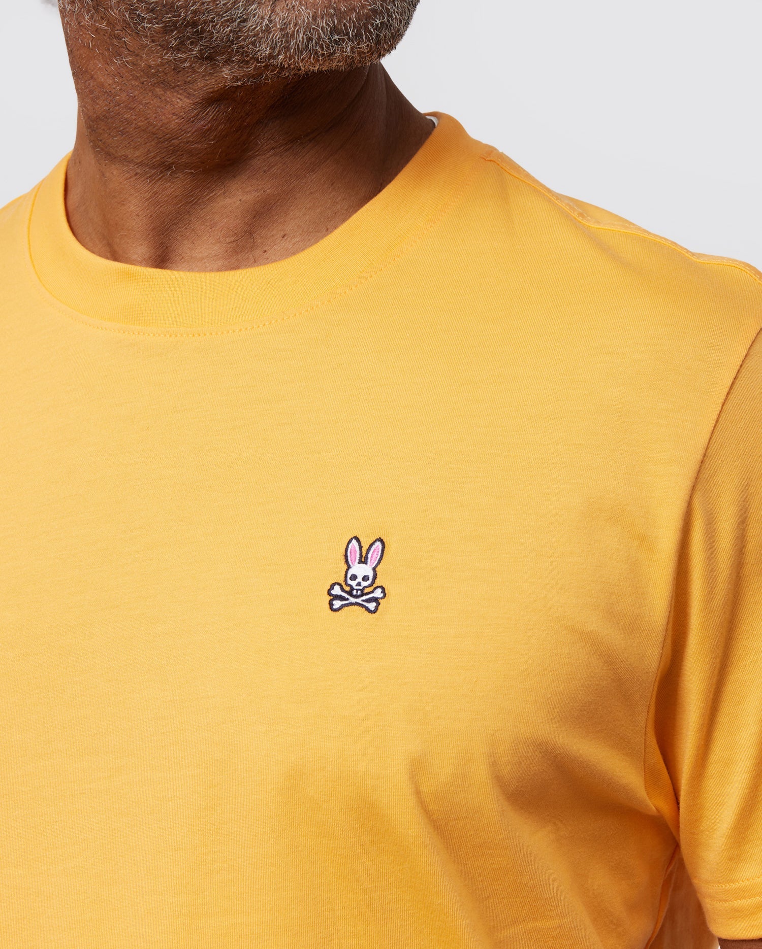 Men's Psycho Bunny Classic Crew Neck Tee Orange Soda